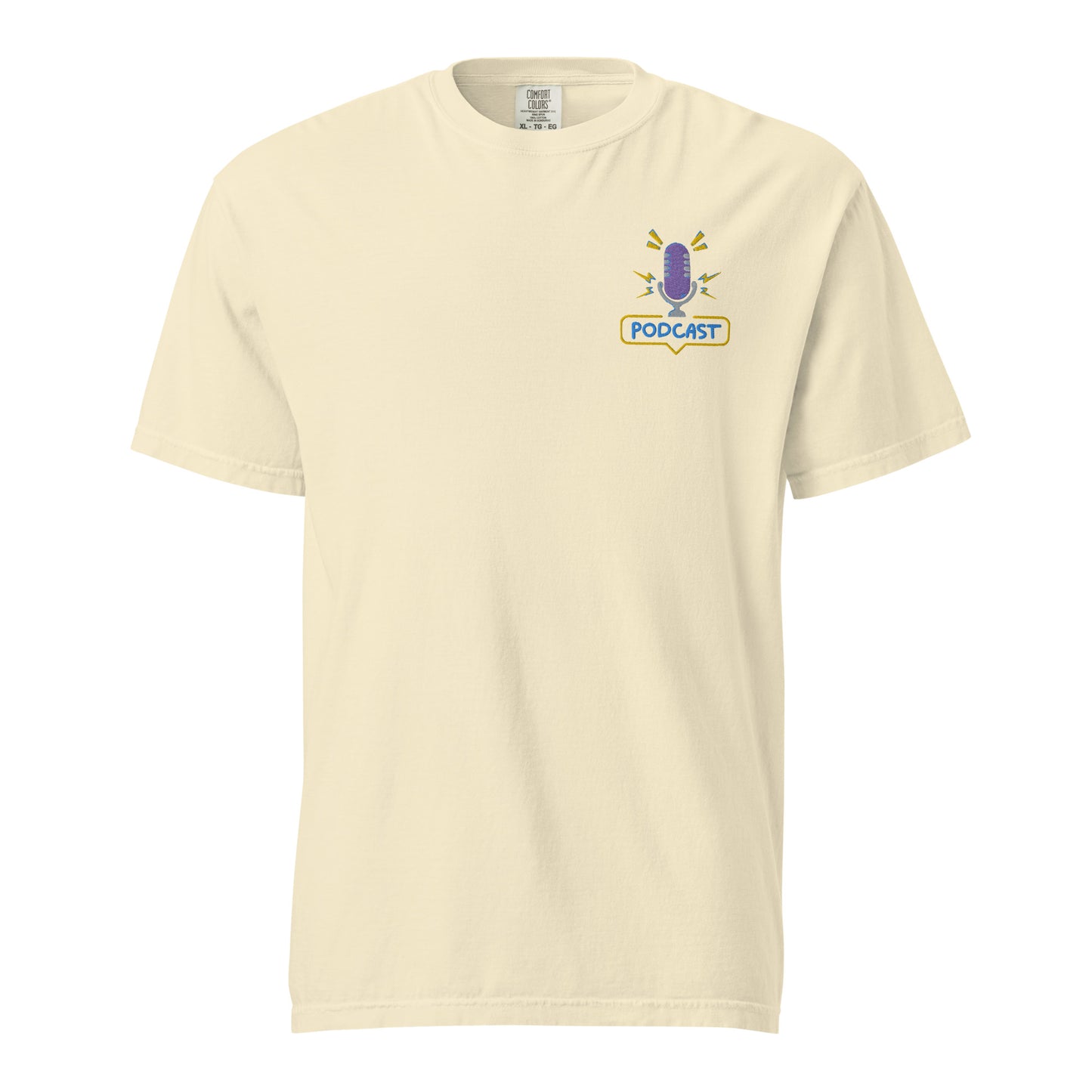Grandma Is My Name Podcasting Is My Game: Unisex Comfort Wear/Colors Heavyweight T-Shirt