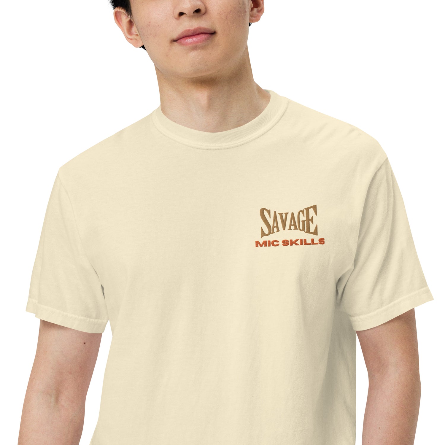 SOTVO Booth Wear: V.O. Savage MIc Skills: Unisex Comfort Wear/Colors Heavyweight T-Shirt