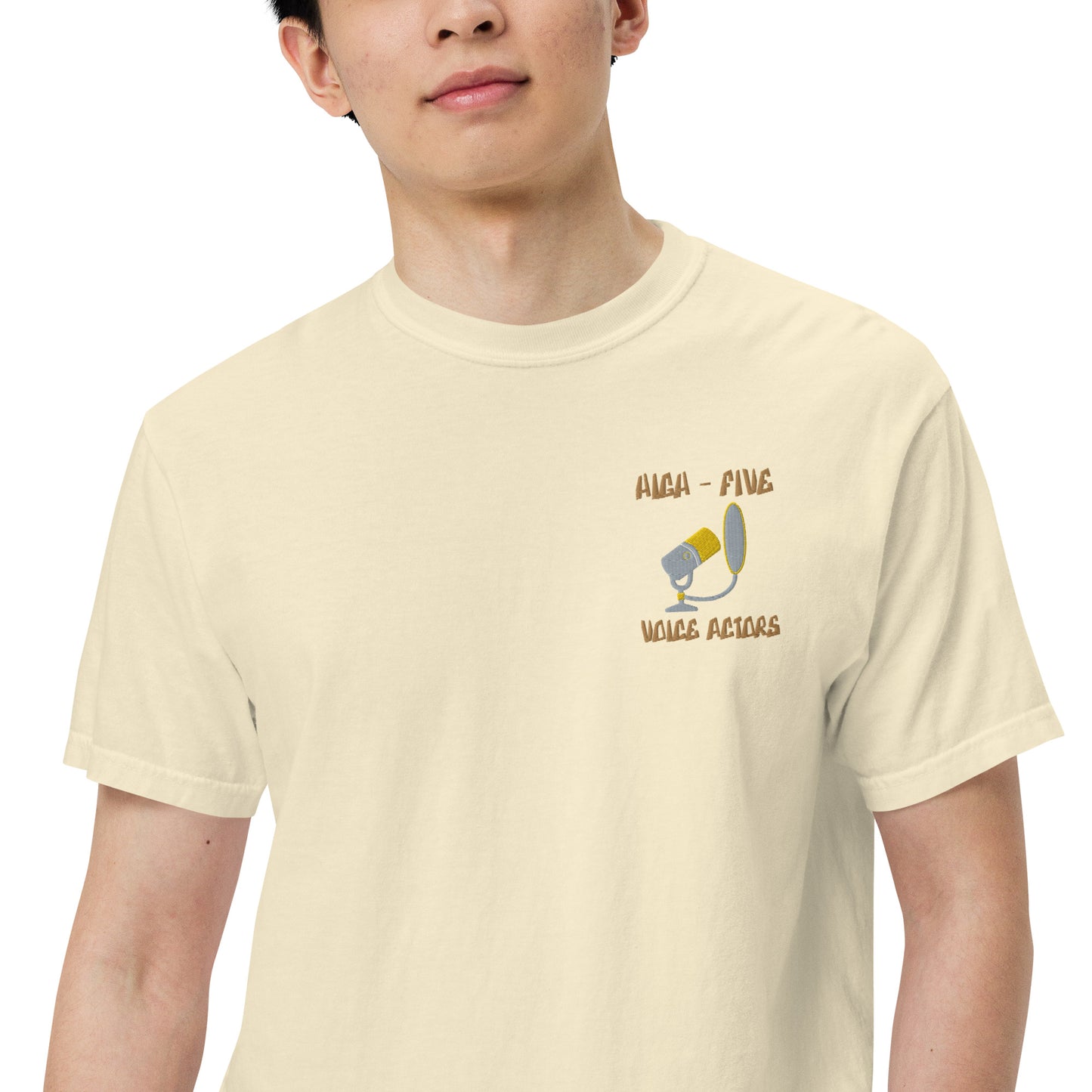 SOTVO Booth Wear: #1 Voice Over Guru : Unisex Comfort Wear/Colors Heavyweight T-Shirt