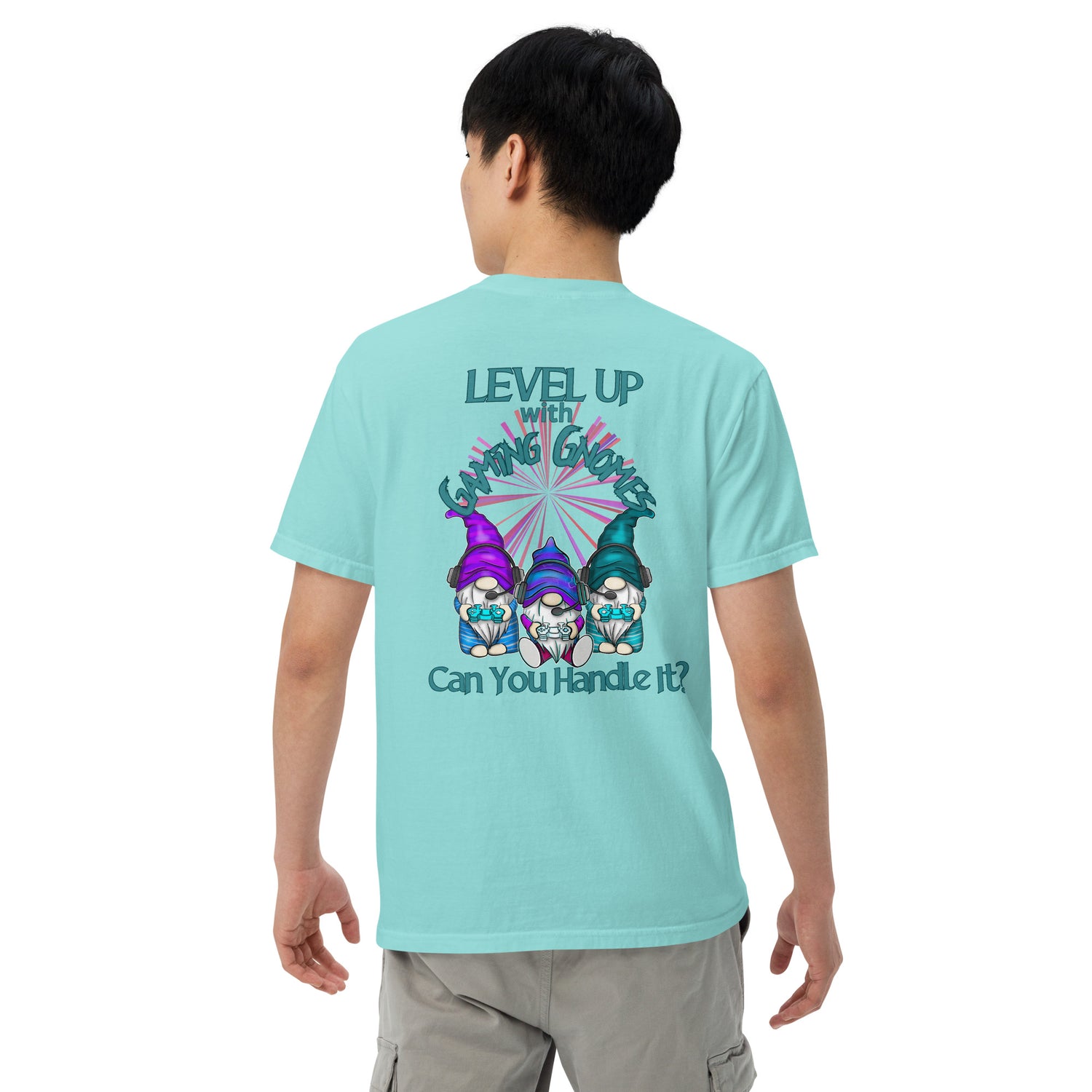 Gaming Gnomes: Unisex Comfort Wear/Colors Heavyweight T-Shirt