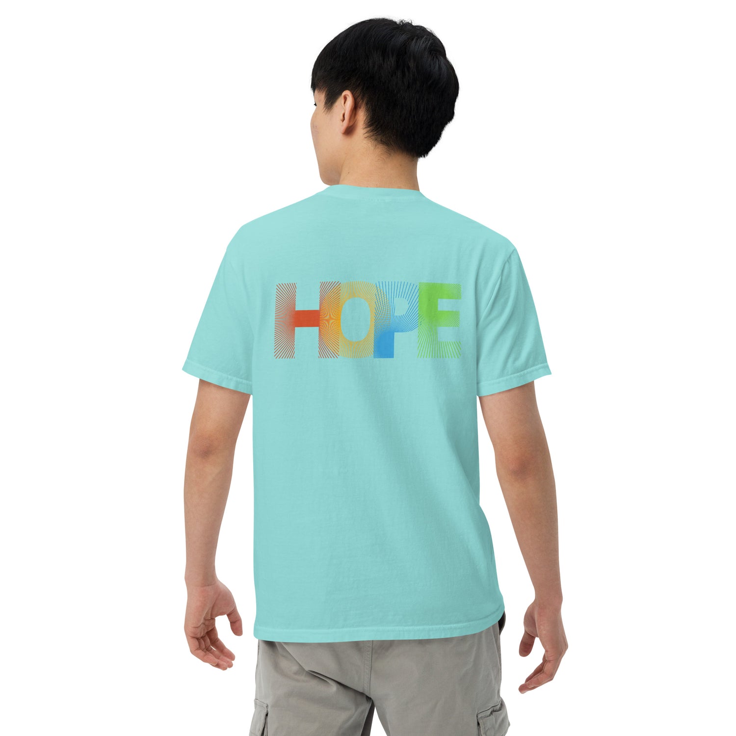 Motivational Affirmations HOPE: Unisex Comfort Wear/Colors Heavyweight T-Shirt