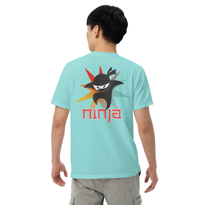 SOTVO Booth Wear: Ninja Warrior: Unisex Comfort Wear/Colors Heavyweight T-Shirt