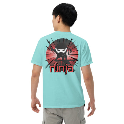 SOTVO Booth Wear: Ninja Warrior: Unisex Comfort Wear/Colors Heavyweight T-Shirt