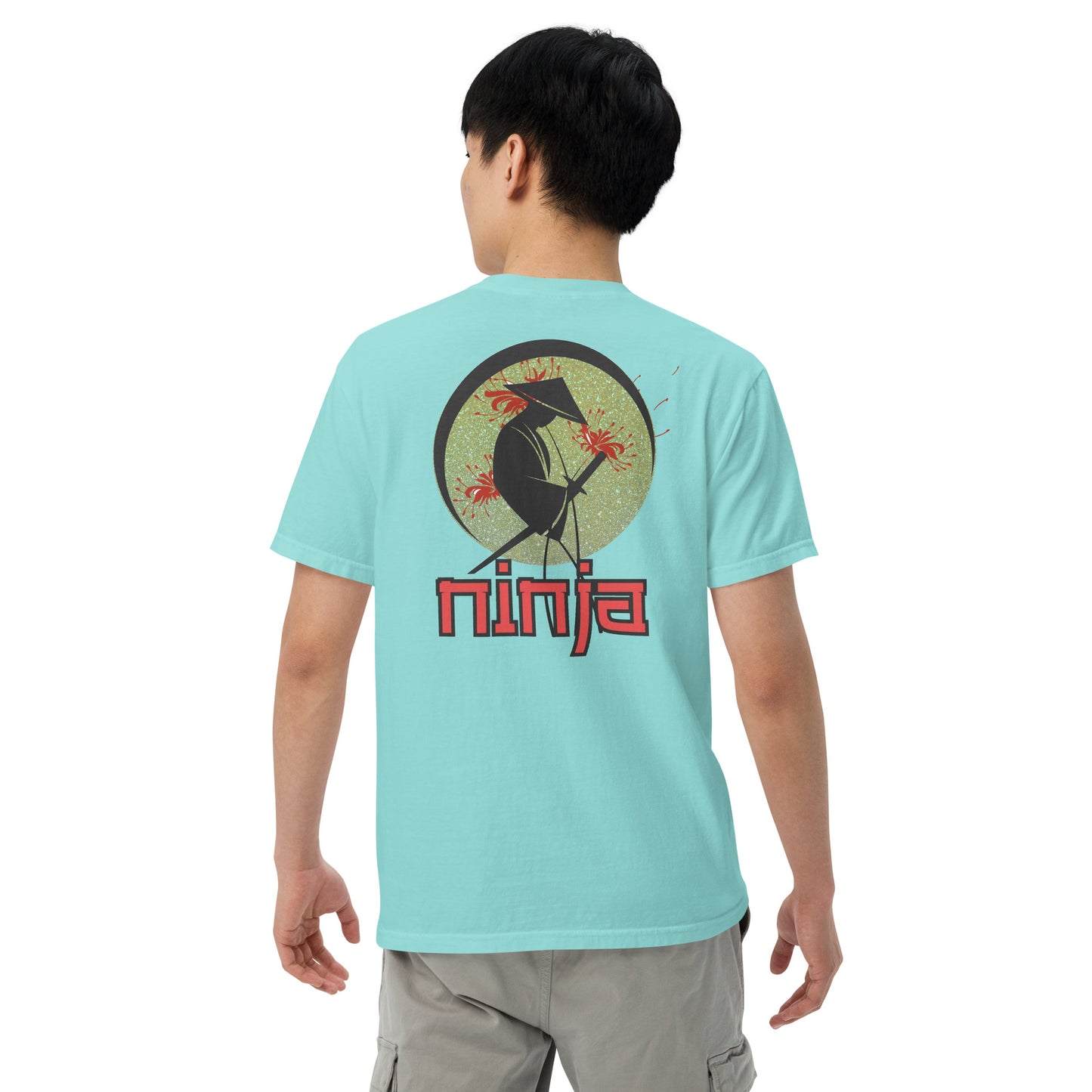 SOTVO Booth Wear: Ninja Warrior: Unisex Comfort Wear/Colors Heavyweight T-Shirt