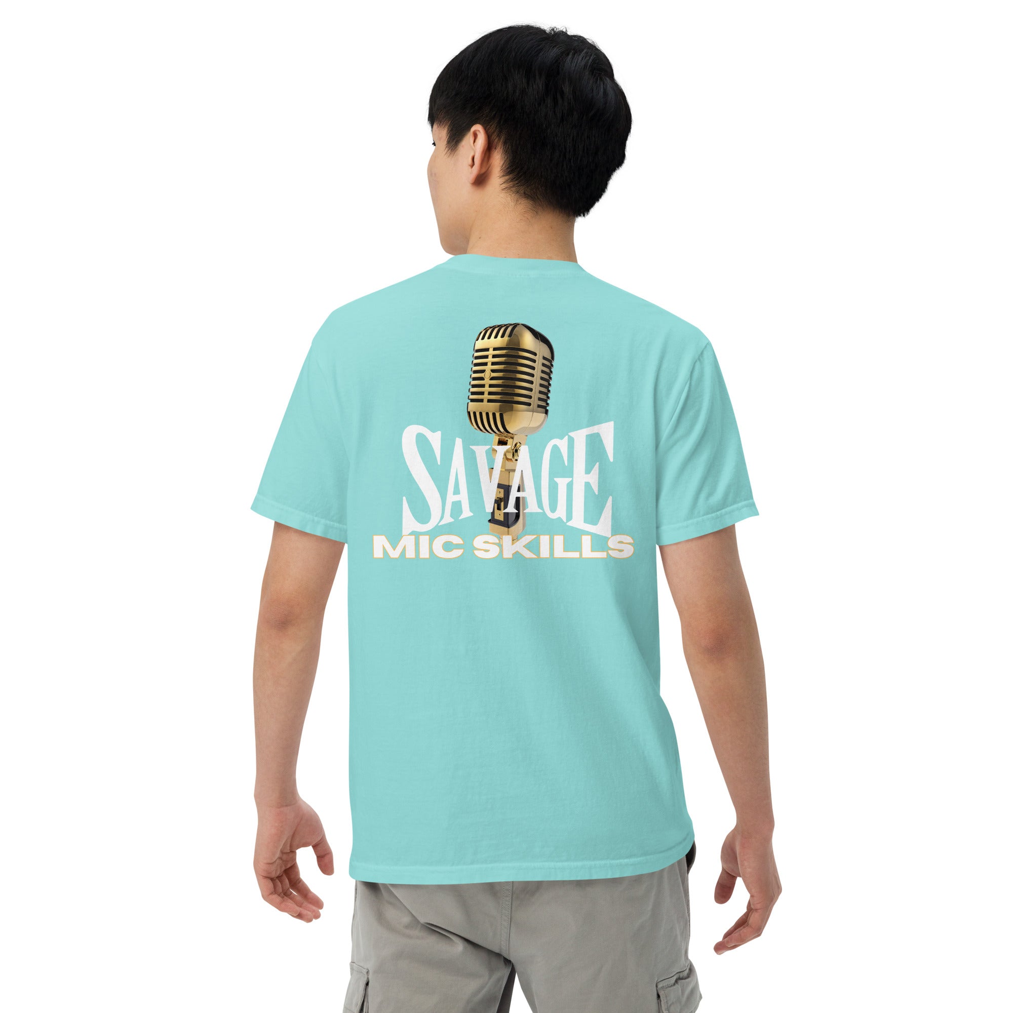 SOTVO Booth Wear: V.O. Savage MIc Skills: Unisex Comfort Wear/Colors Heavyweight T-Shirt