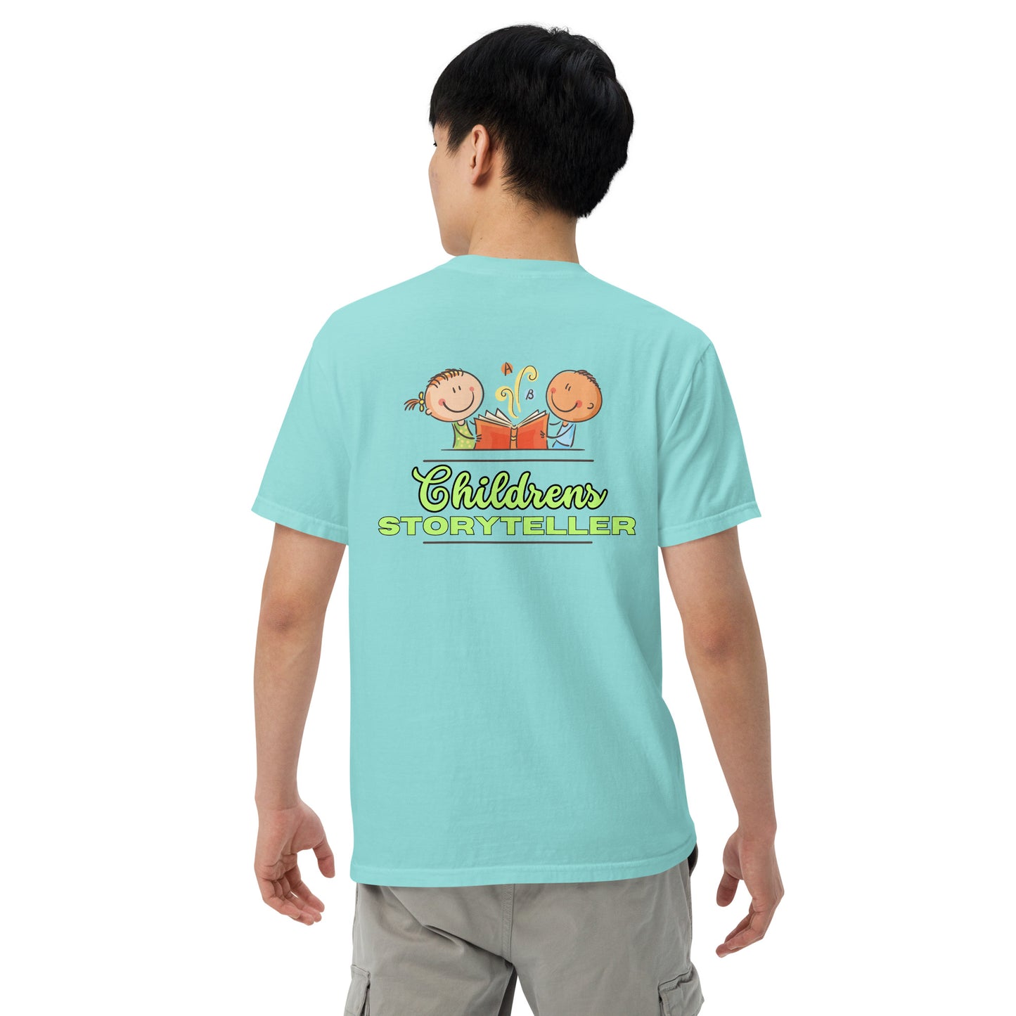 SOTVO Booth Wear: Children's Audiobook Narrator Storyteller: Unisex Comfort Wear/Colors Heavyweight T-Shirt