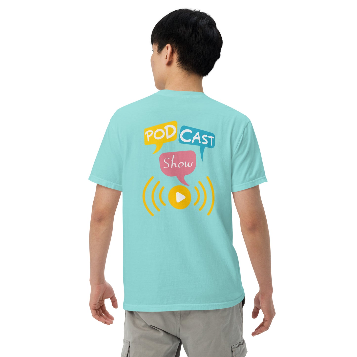 Podcast Show: Unisex Comfort Wear/Colors Heavyweight T-Shirt