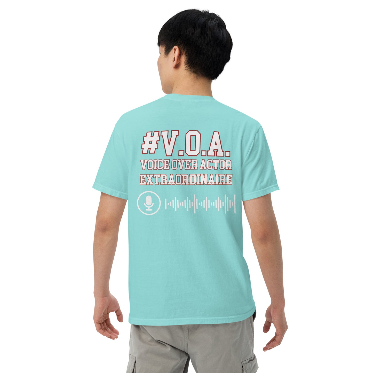 SOTVO Booth Wear: V.O.A. Extraordinaire: Unisex Comfort Wear/Colors Heavyweight T-Shirt