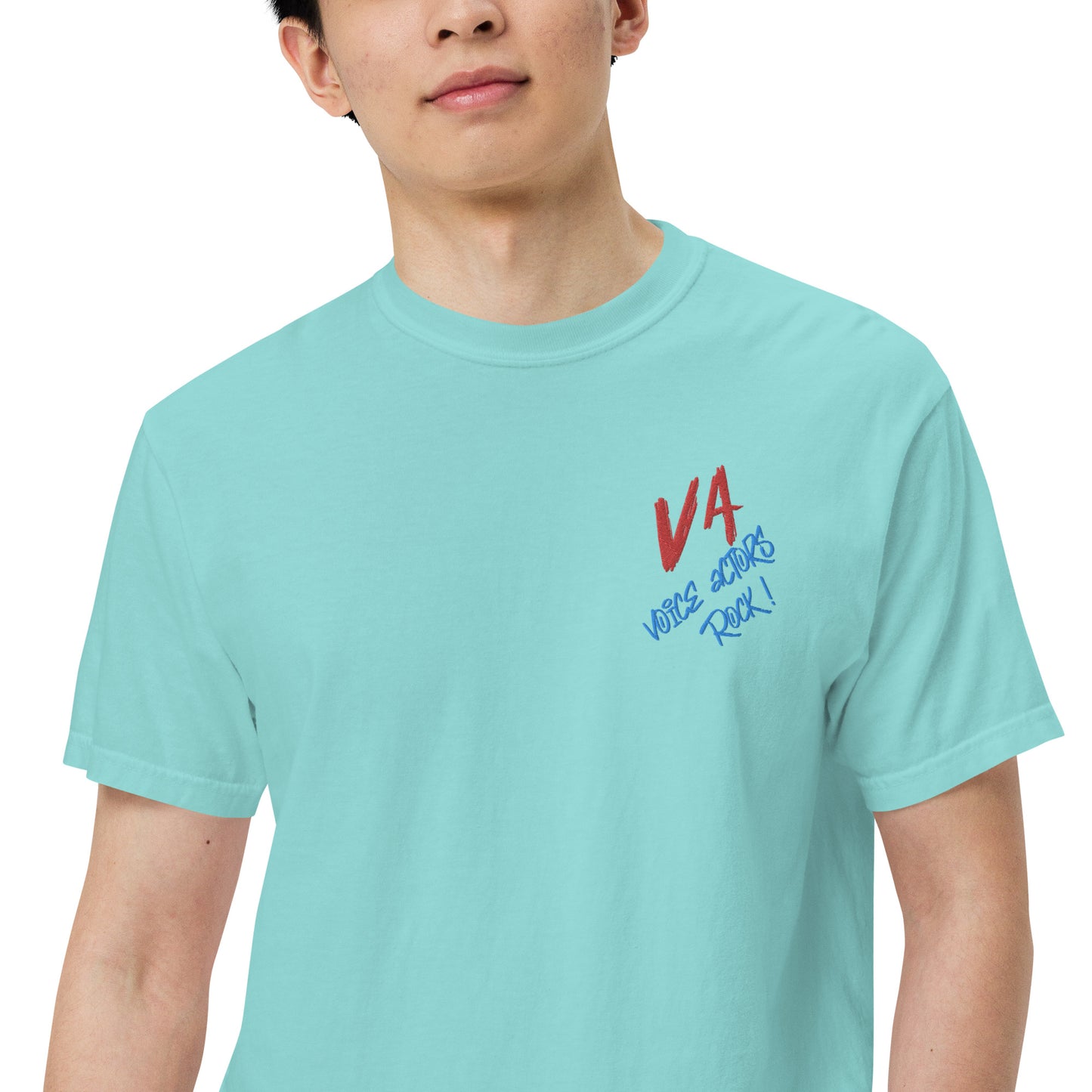 SOTVO Booth Wear: Voice Actor Rocks! Unisex Comfort Wear/Colors Heavyweight T-Shirt