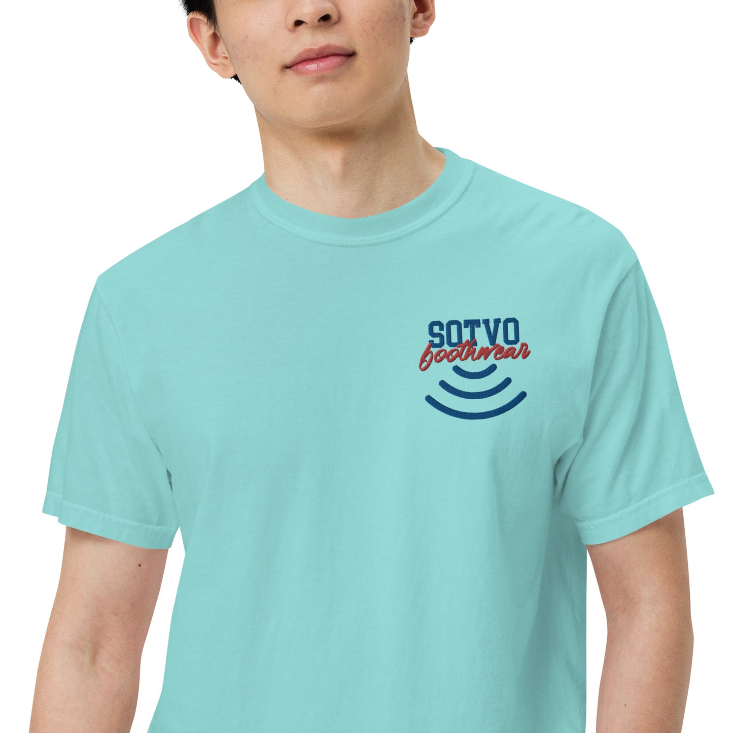 SOTVO Booth Wear: "Pinky Luck": Unisex Comfort Wear/Colors Heavyweight T-Shirt