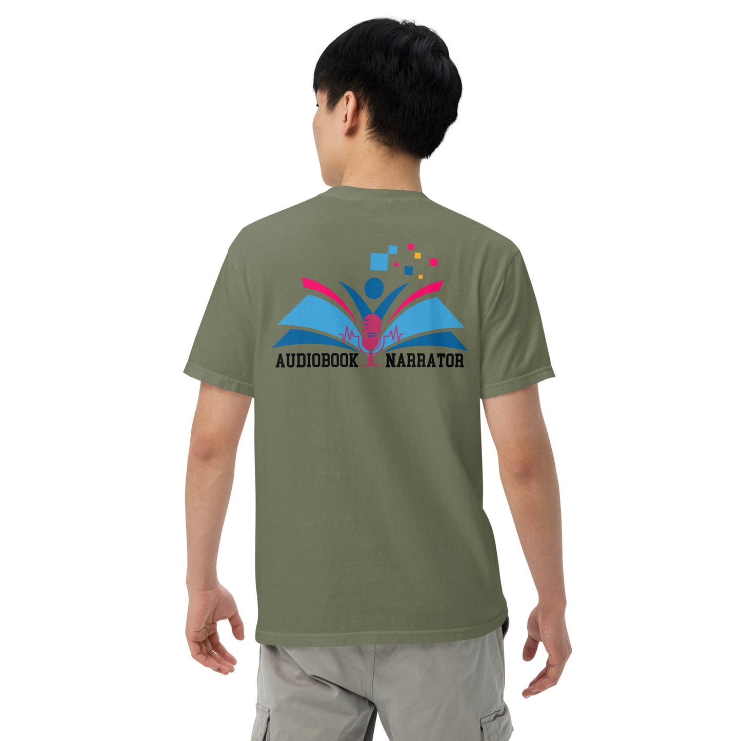 SOTVO Booth Wear: Audiobook Narrator: Unisex Comfort Wear/Colors Heavyweight T-Shirt