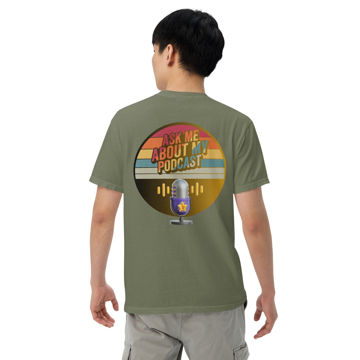 Podcast Show: Unisex Comfort Wear/Colors Heavyweight T-Shirt