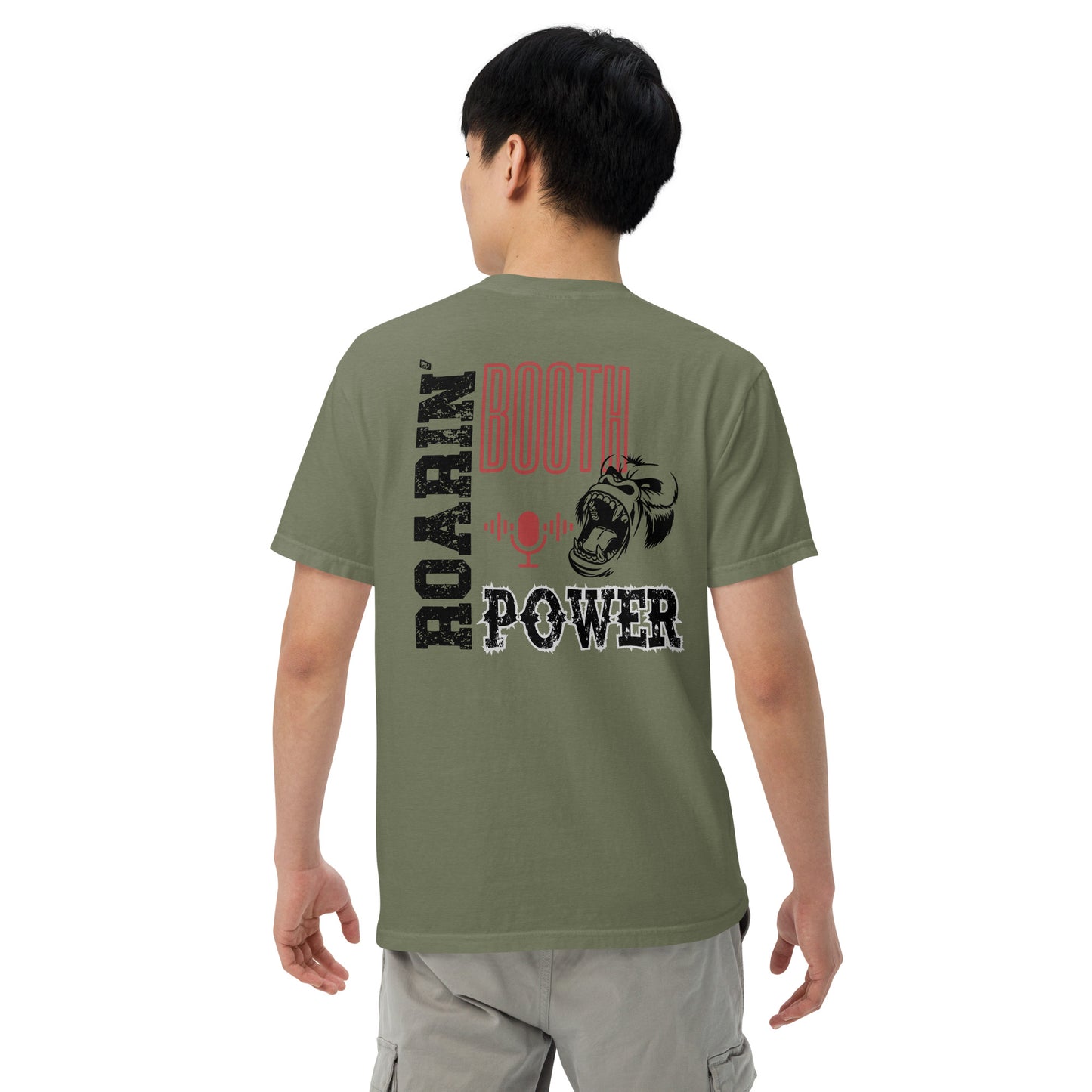 SOTVO Booth Wear: Roarin' Booth Power: Unisex Comfort Wear/Colors Heavyweight T-Shirt