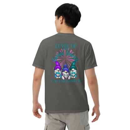 Gaming Gnomes: Unisex Comfort Wear/Colors Heavyweight T-Shirt