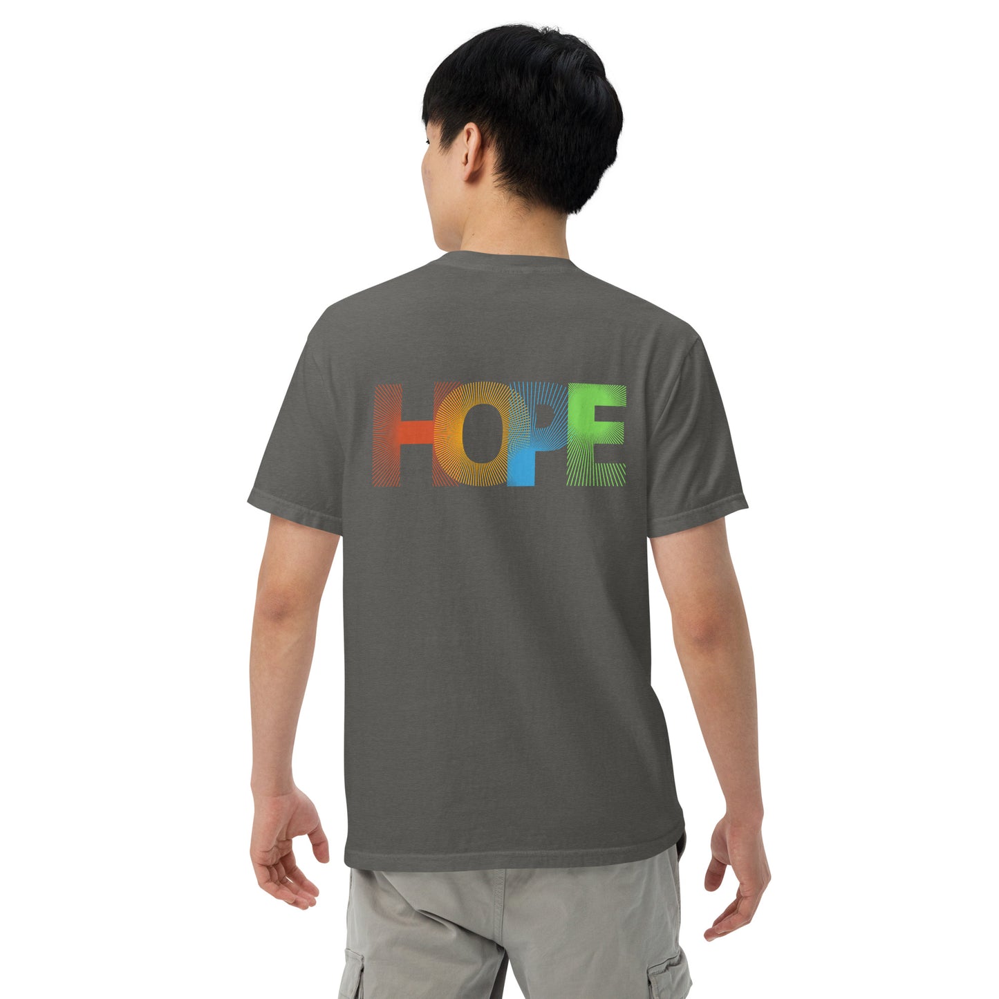 Motivational Affirmations HOPE: Unisex Comfort Wear/Colors Heavyweight T-Shirt