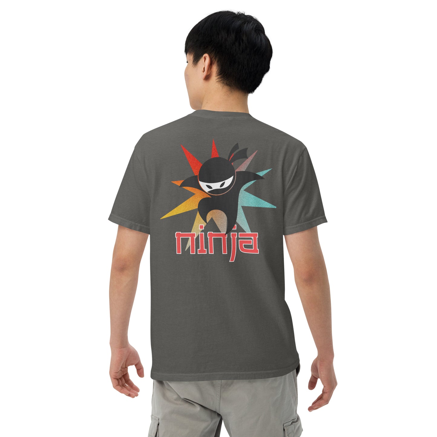 SOTVO Booth Wear: Ninja Warrior: Unisex Comfort Wear/Colors Heavyweight T-Shirt