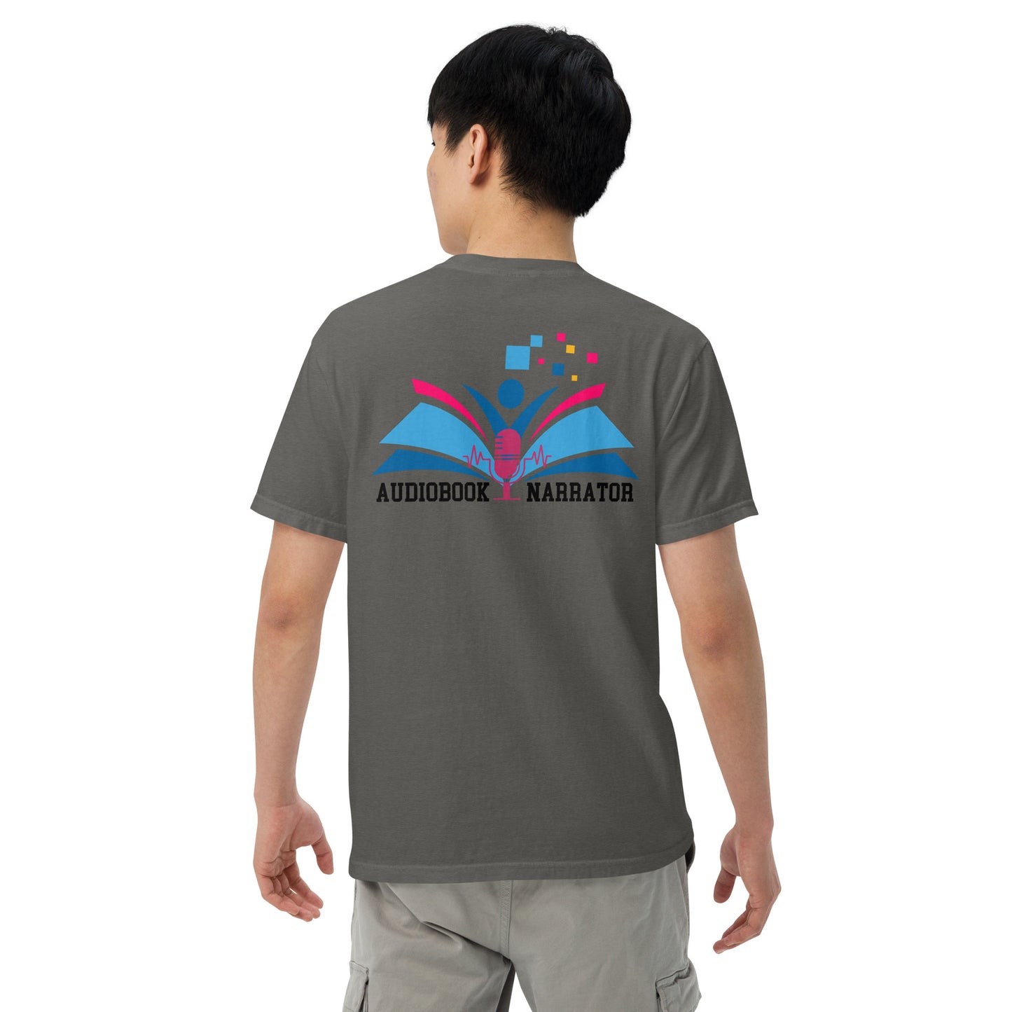 SOTVO Booth Wear: Audiobook Narrator: Unisex Comfort Wear/Colors Heavyweight T-Shirt