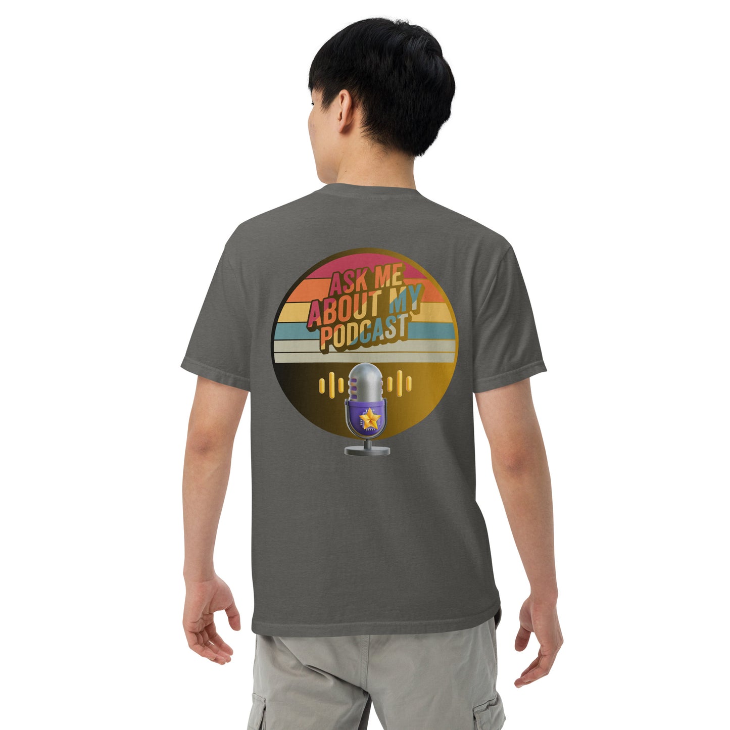 Podcast Show: Unisex Comfort Wear/Colors Heavyweight T-Shirt
