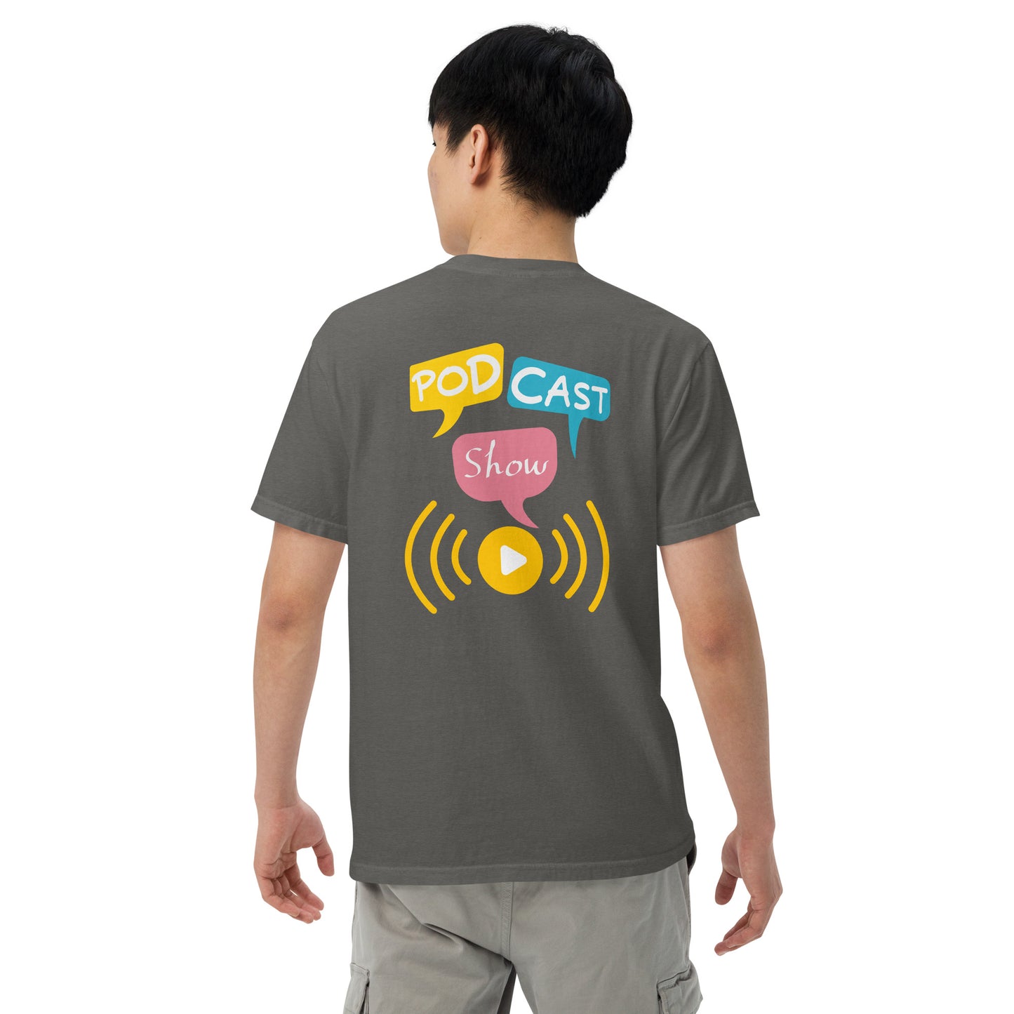 Podcast Show: Unisex Comfort Wear/Colors Heavyweight T-Shirt