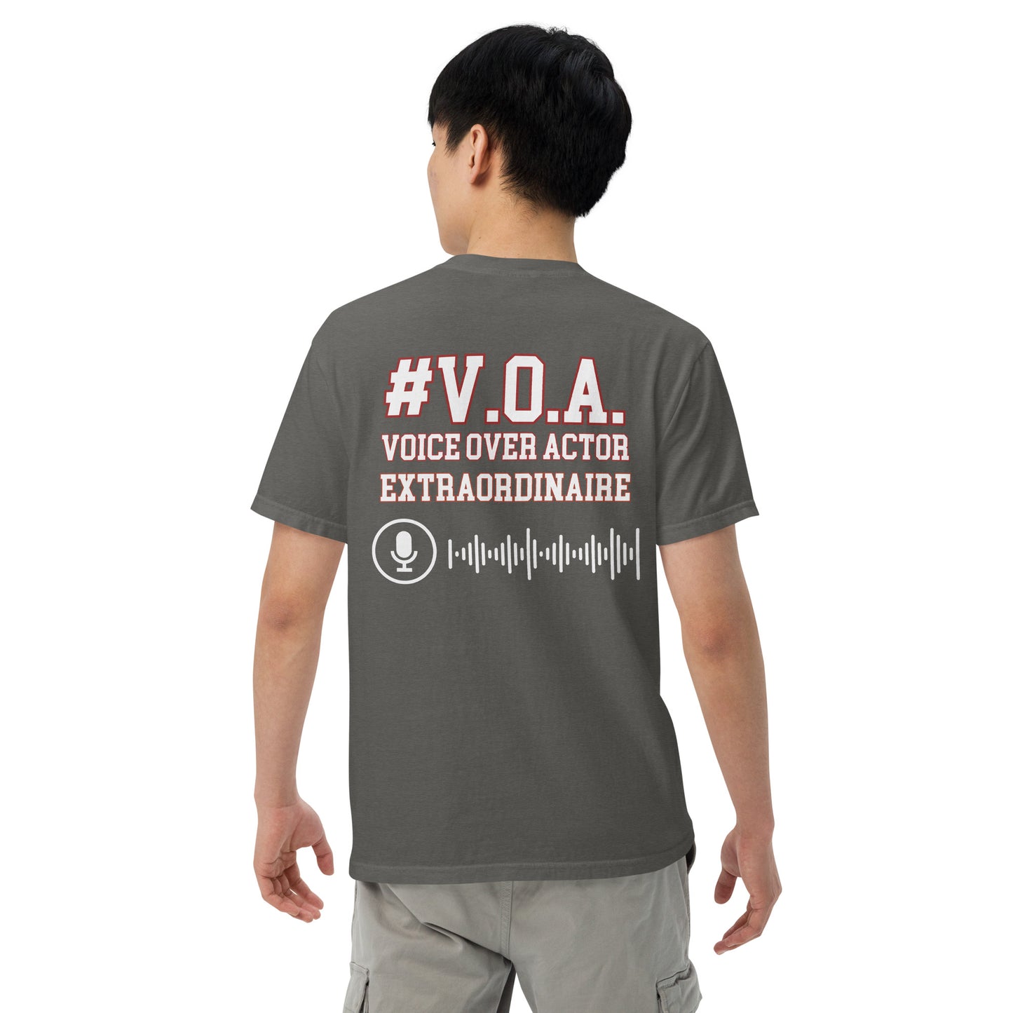 SOTVO Booth Wear: V.O.A. Extraordinaire: Unisex Comfort Wear/Colors Heavyweight T-Shirt