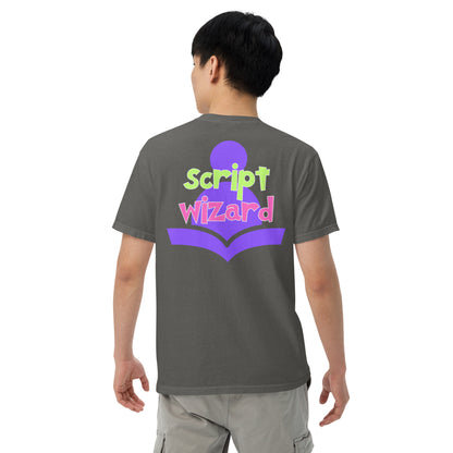 SOTVO Booth Wear: Script Wizard: Unisex Comfort Wear/Colors Heavyweight T-Shirt