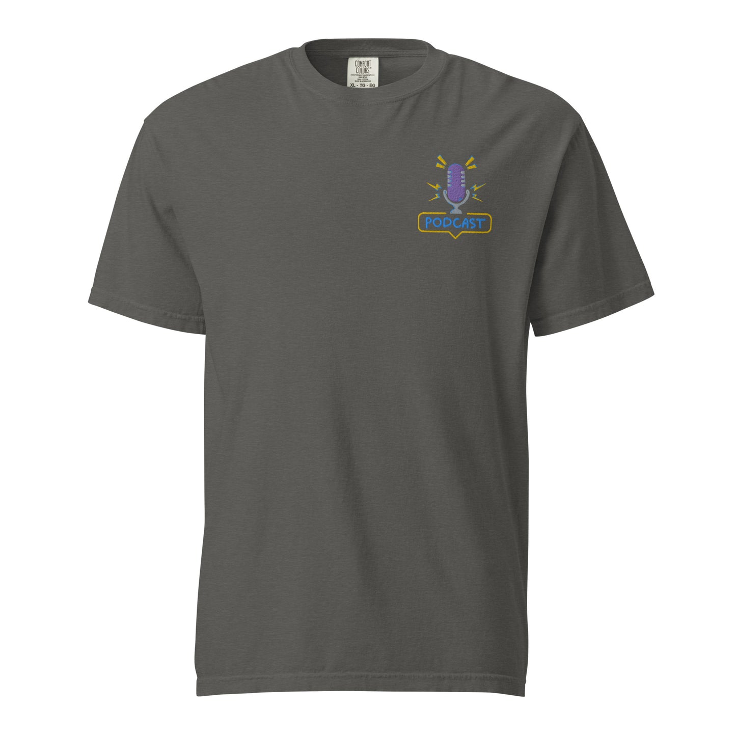 Grandma Is My Name Podcasting Is My Game: Unisex Comfort Wear/Colors Heavyweight T-Shirt