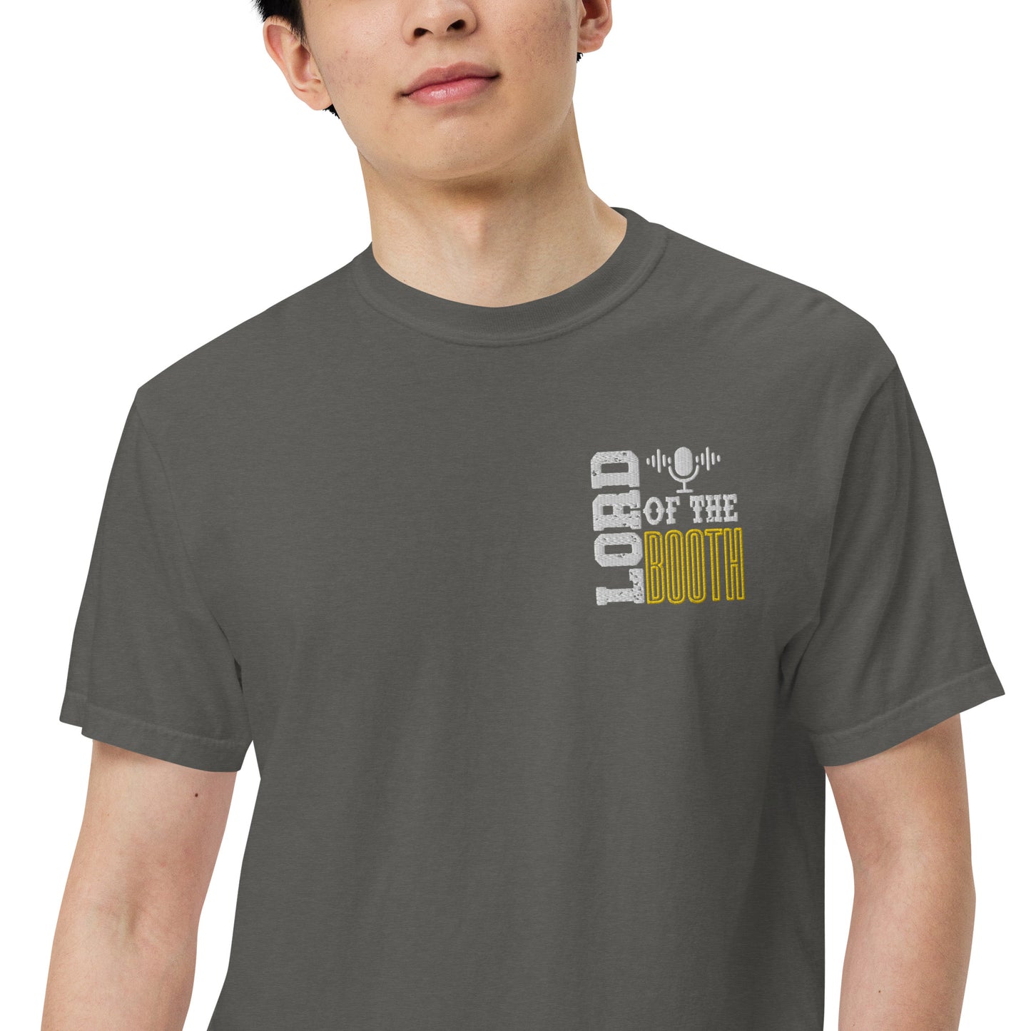 SOTVO Booth Wear: Lord of the Booth Gold: Unisex Comfort Wear/Colors Heavyweight T-Shirt