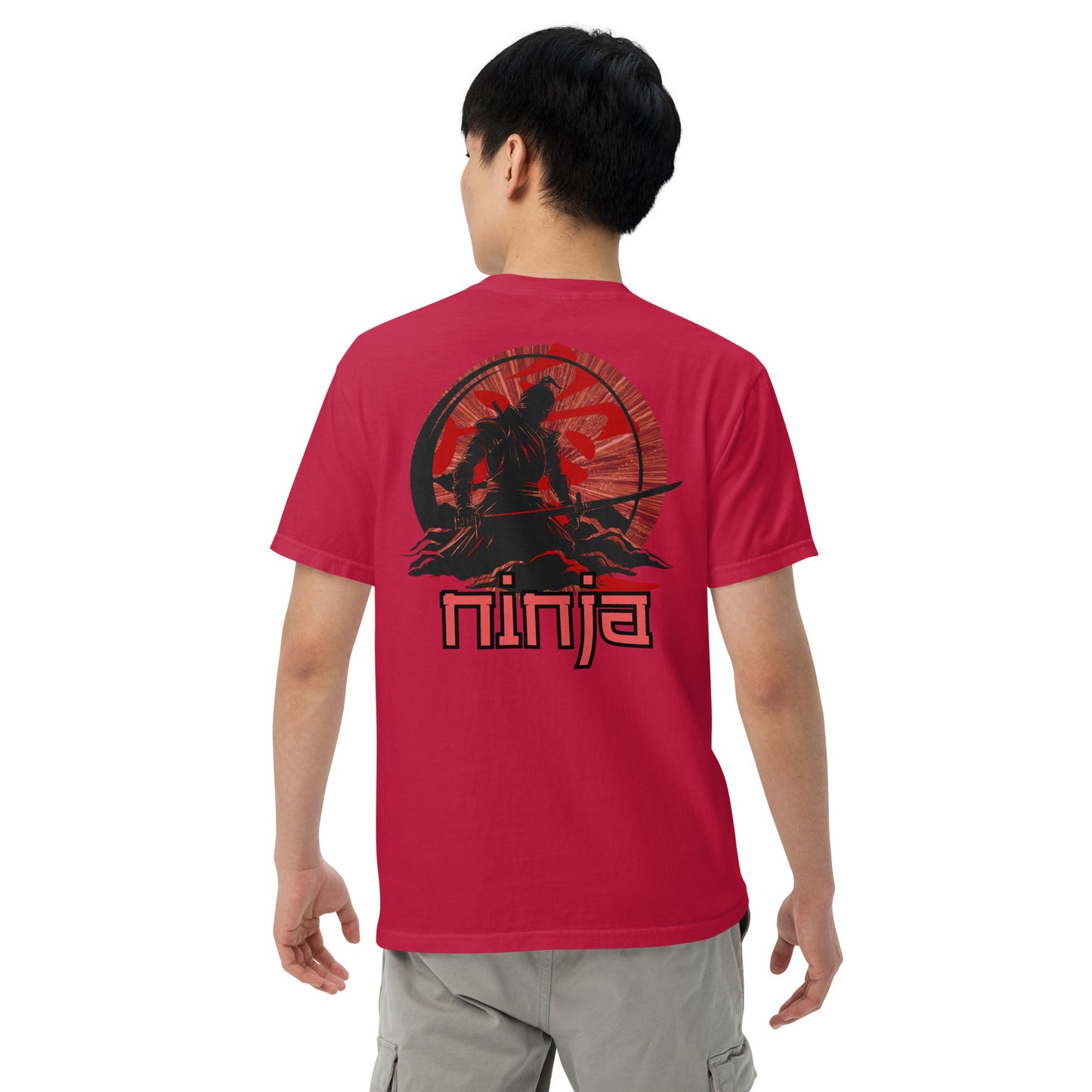 SOTVO Booth Wear: Ninja Warrior: Unisex Comfort Wear/Colors Heavyweight T-Shirt