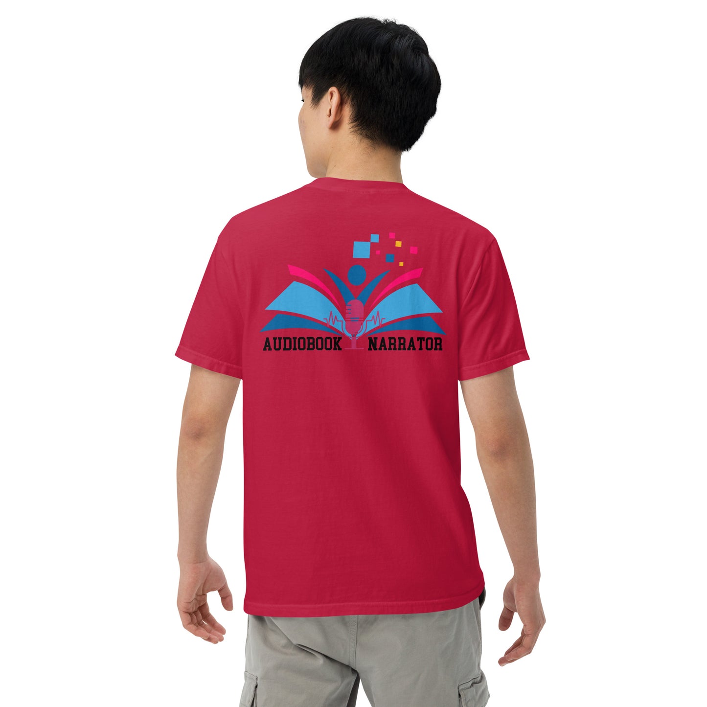 SOTVO Booth Wear: Audiobook Narrator: Unisex Comfort Wear/Colors Heavyweight T-Shirt