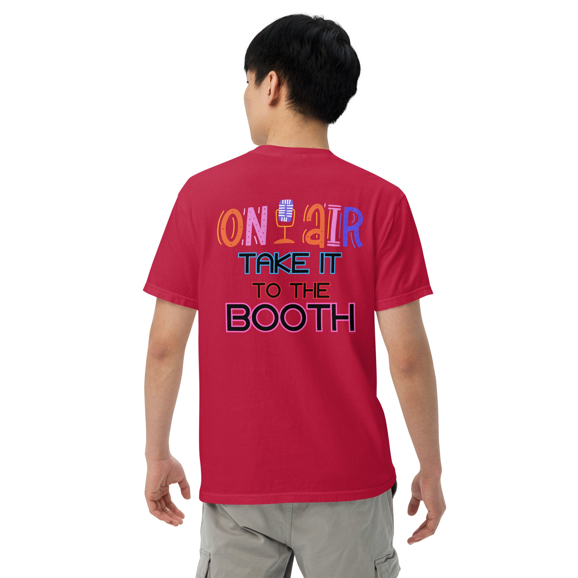 SOTVO Booth Wear: On Air Take It To The Booth: Unisex Comfort Wear/Colors Heavyweight T-Shirt