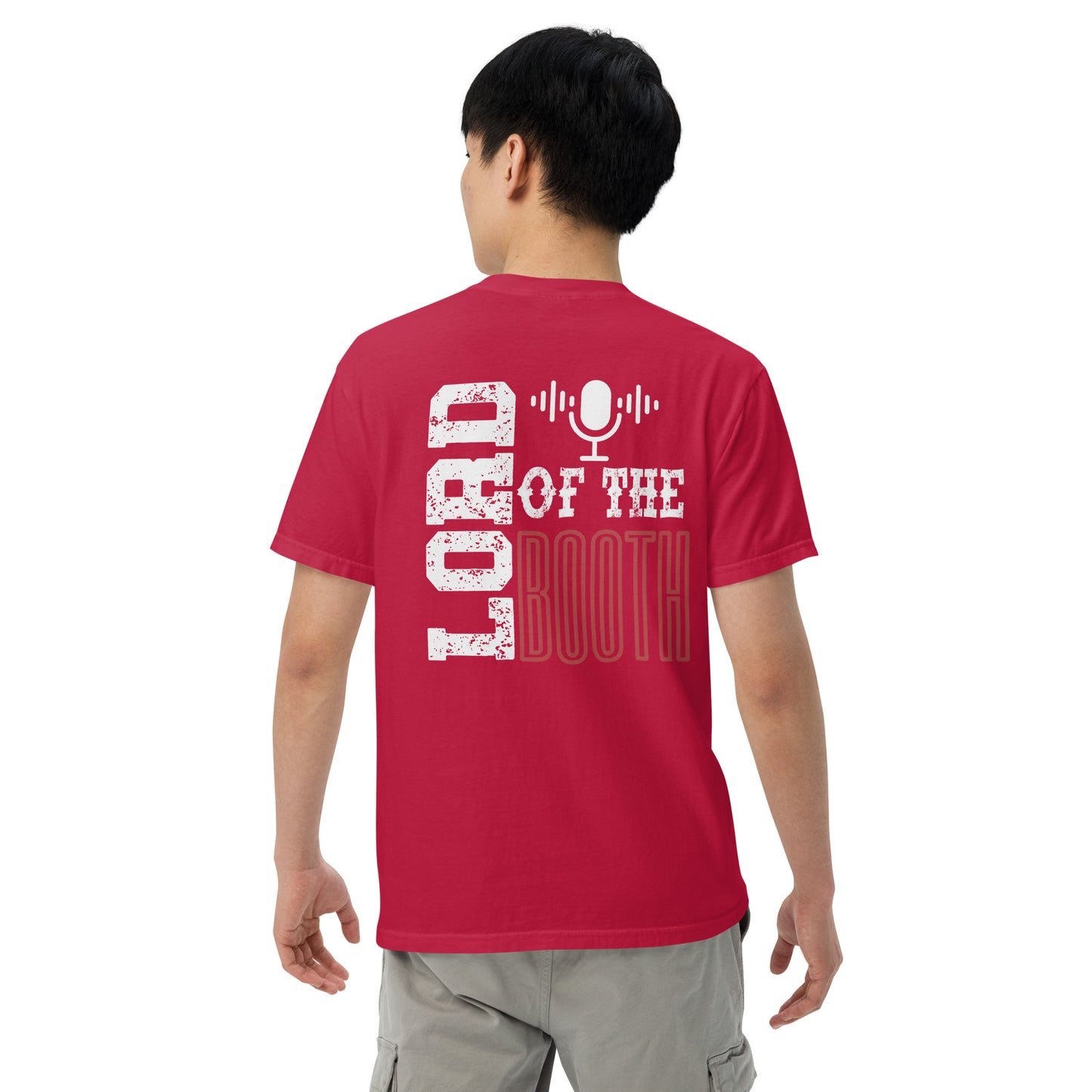 SOTVO Booth Wear: Lord of the Booth Red: Unisex Comfort Wear/Colors Heavyweight T-Shirt