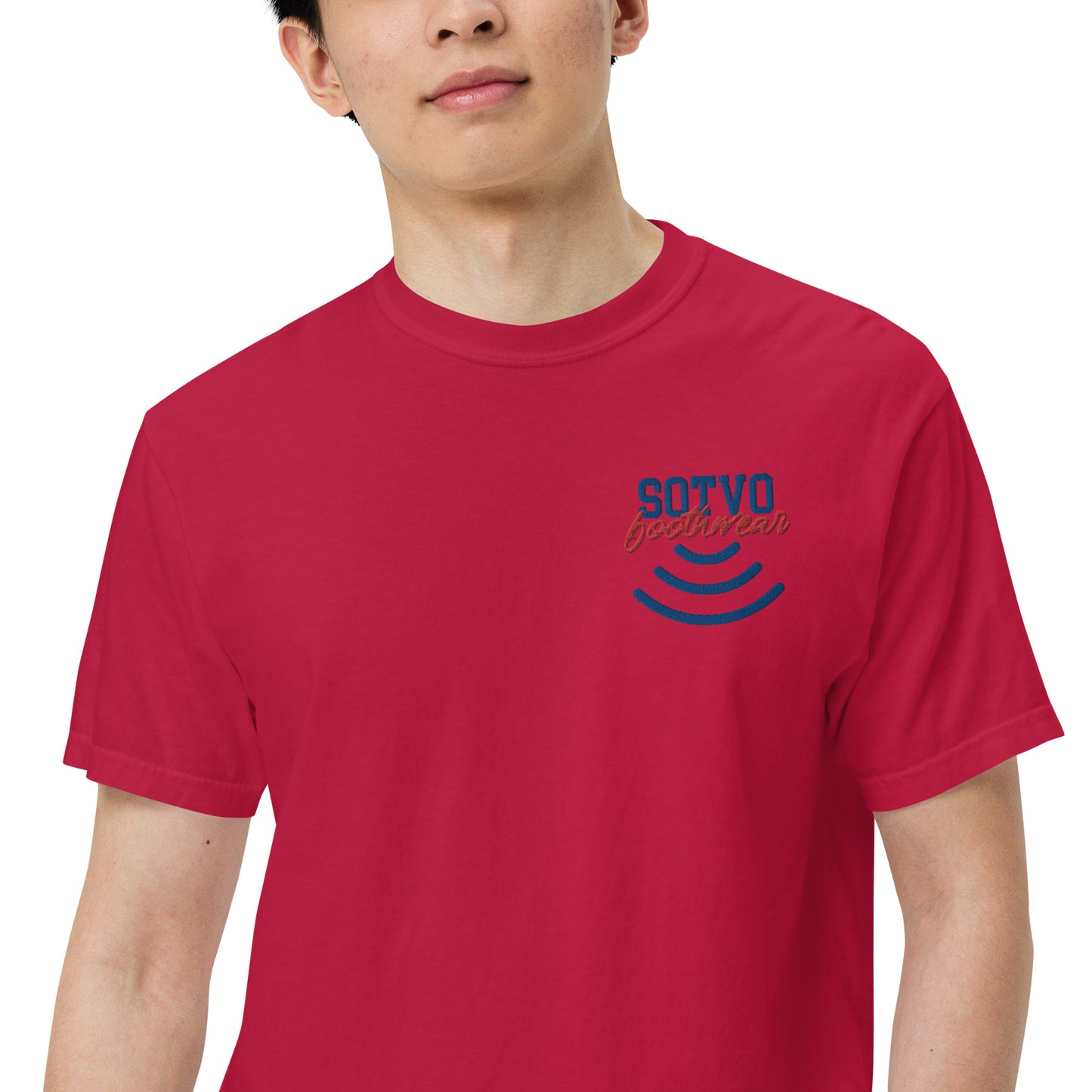 SOTVO Booth Wear: "Pinky Luck": Unisex Comfort Wear/Colors Heavyweight T-Shirt