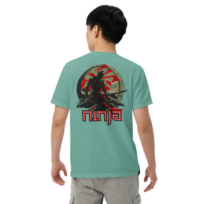 SOTVO Booth Wear: Ninja Warrior: Unisex Comfort Wear/Colors Heavyweight T-Shirt