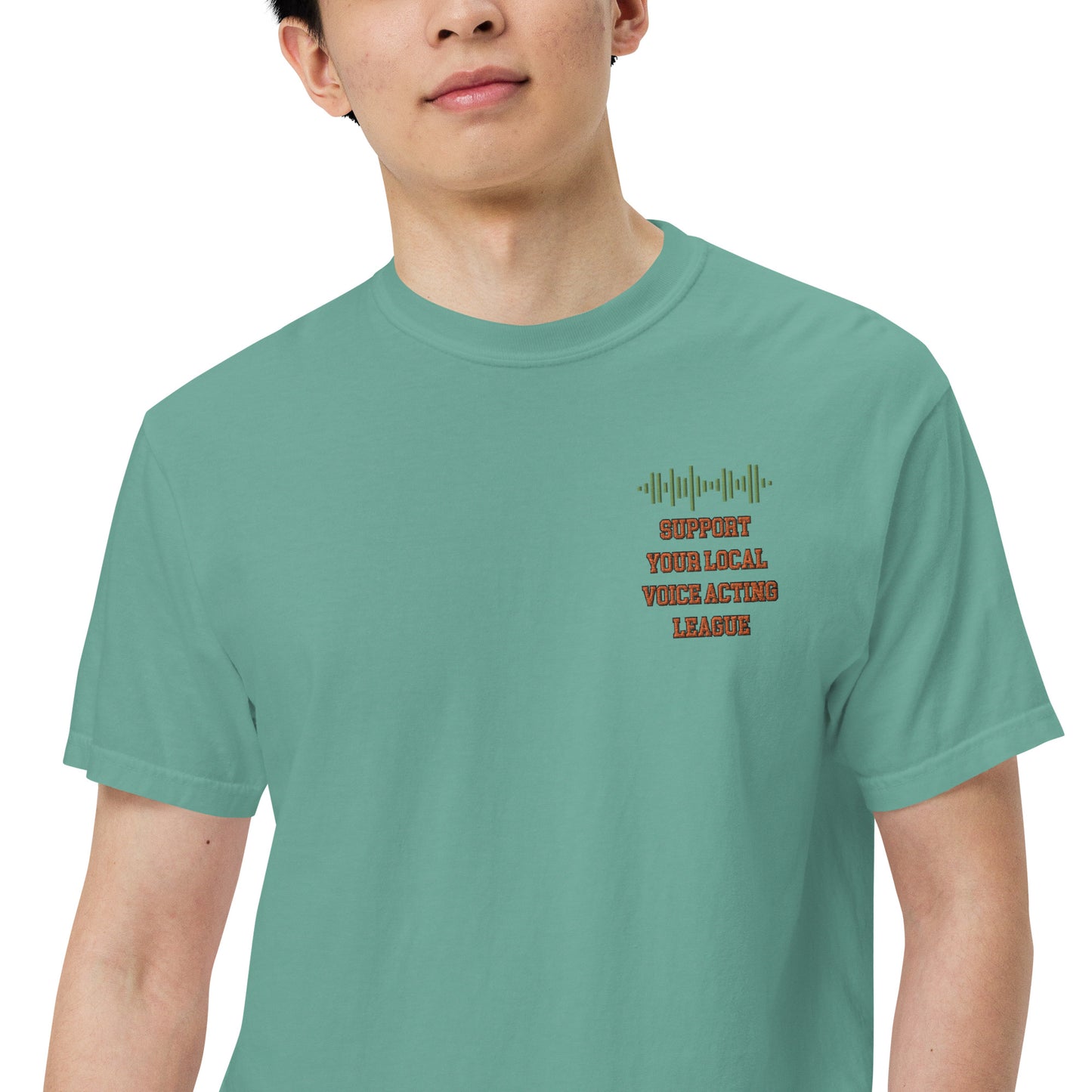 Cartoon Animation Guild "Our Voices Must Be Heard": Unisex Comfort Wear/Colors Heavyweight T-Shirt