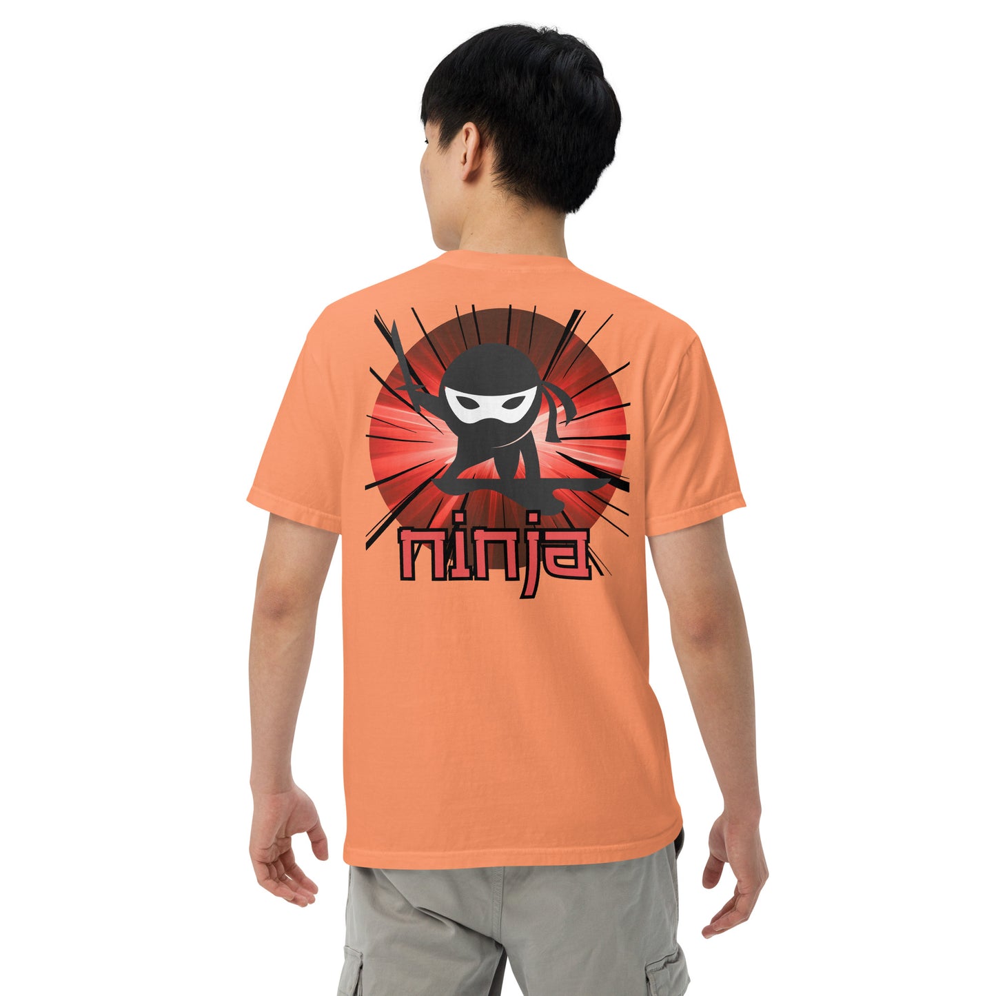 SOTVO Booth Wear: Ninja Warrior: Unisex Comfort Wear/Colors Heavyweight T-Shirt