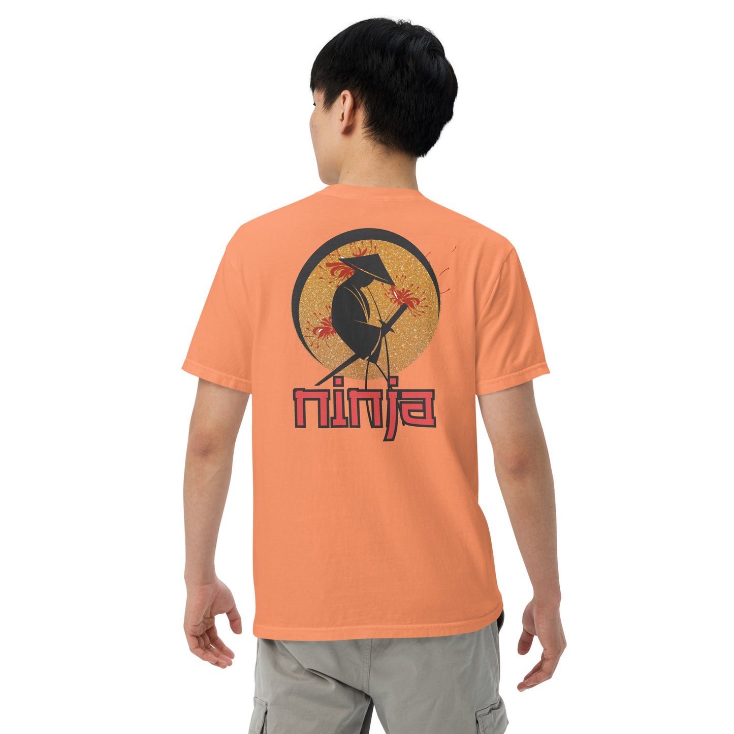 SOTVO Booth Wear: Ninja Warrior: Unisex Comfort Wear/Colors Heavyweight T-Shirt