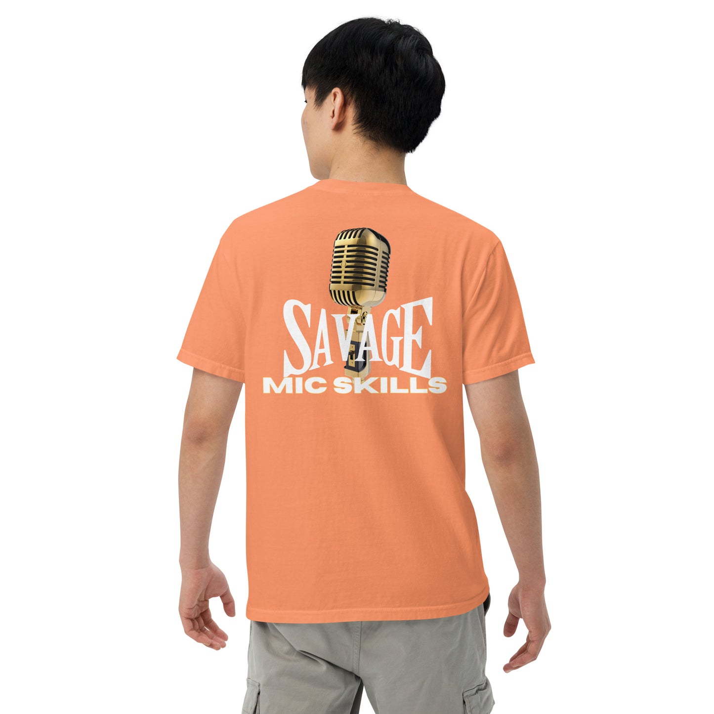 SOTVO Booth Wear: V.O. Savage MIc Skills: Unisex Comfort Wear/Colors Heavyweight T-Shirt