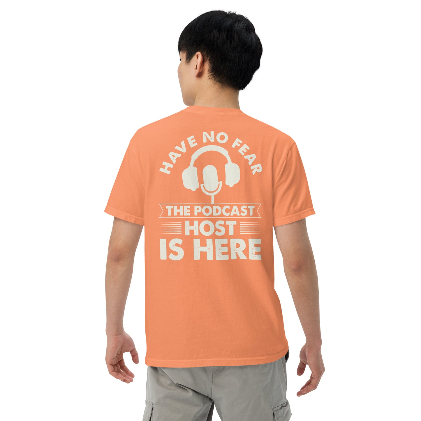 Podcast Host: Unisex Comfort Wear/Colors Heavyweight T-Shirt