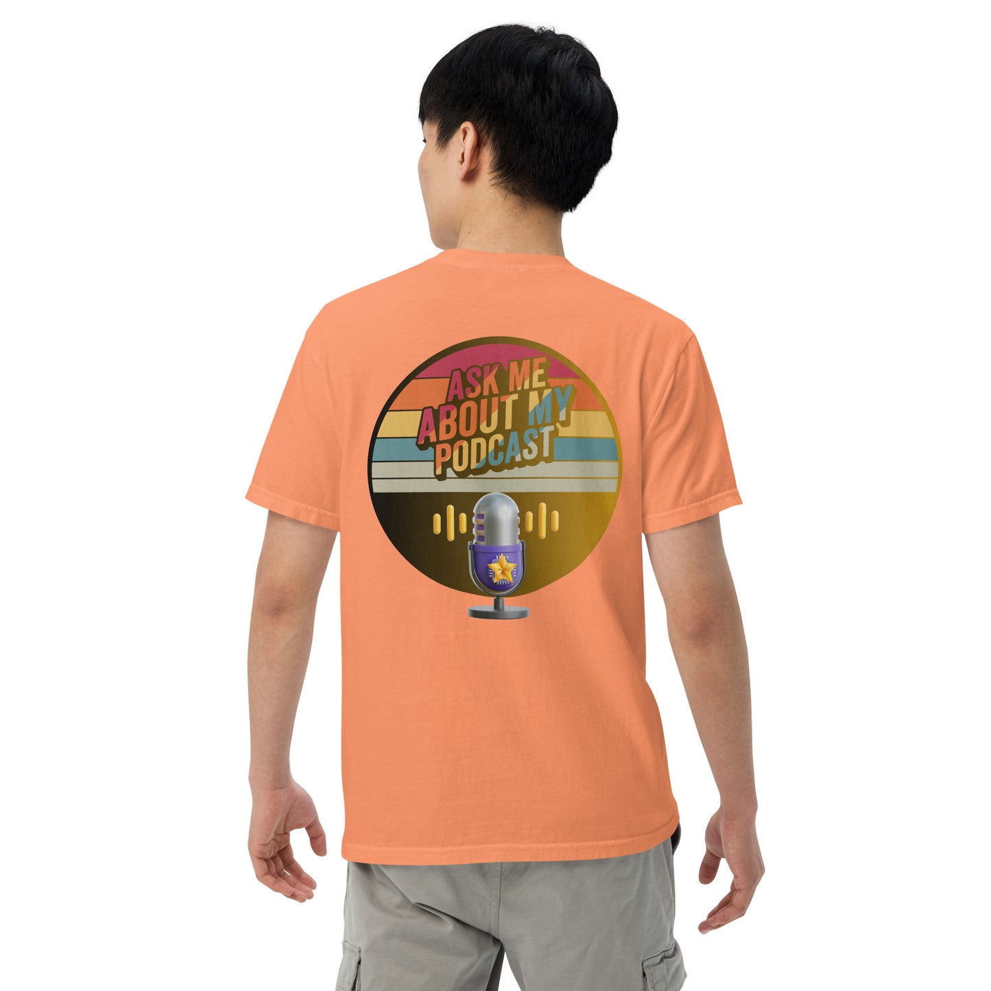 Podcast Show: Unisex Comfort Wear/Colors Heavyweight T-Shirt