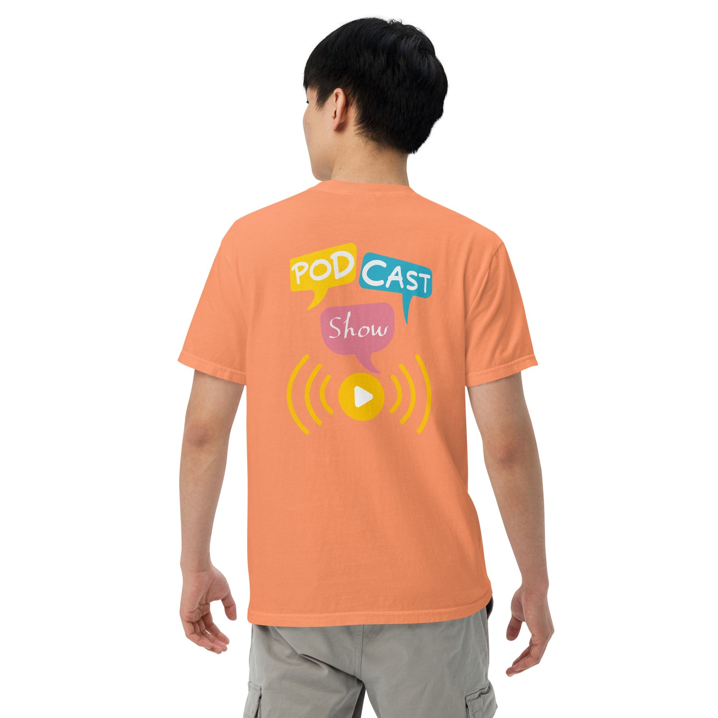 Podcast Show: Unisex Comfort Wear/Colors Heavyweight T-Shirt