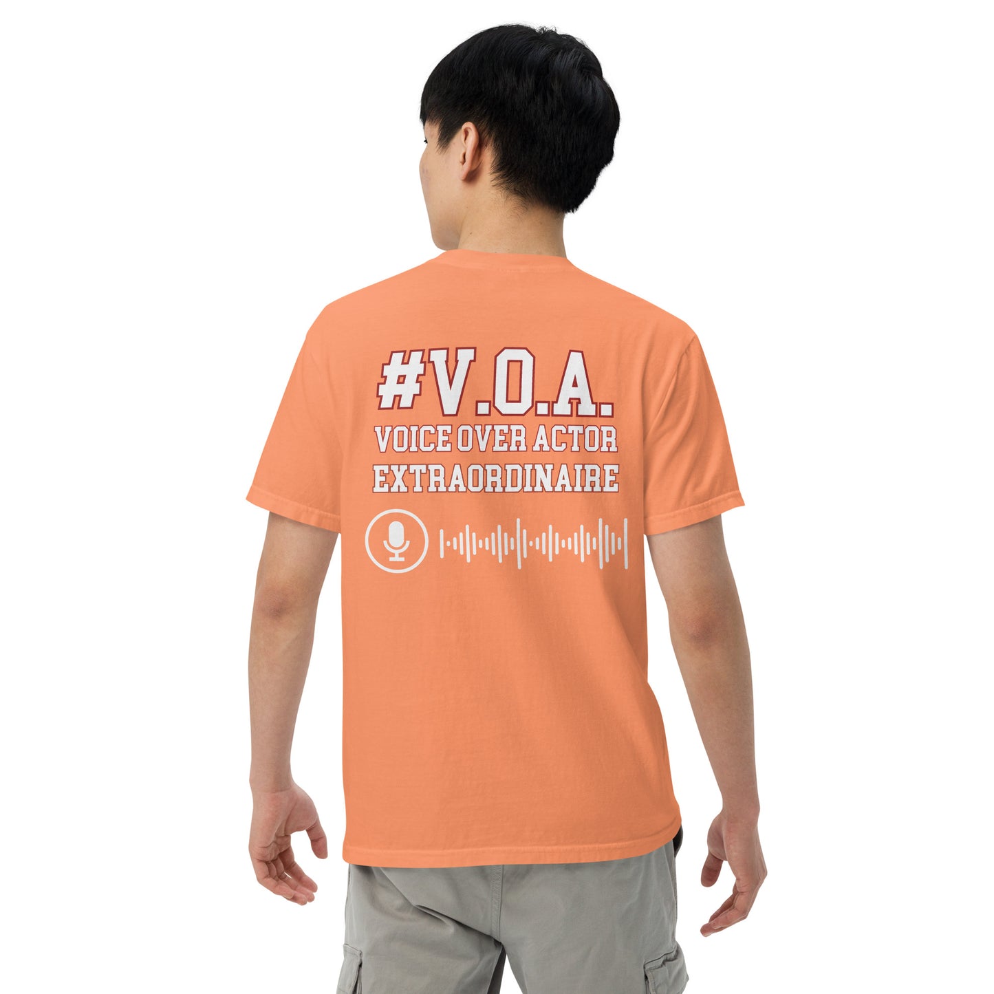 SOTVO Booth Wear: V.O.A. Extraordinaire: Unisex Comfort Wear/Colors Heavyweight T-Shirt