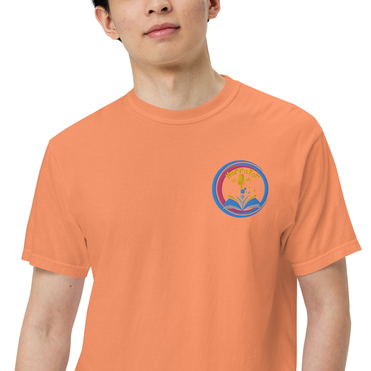 SOTVO Booth Wear: Narrator: Unisex Comfort Wear/Colors Heavyweight T-Shirt