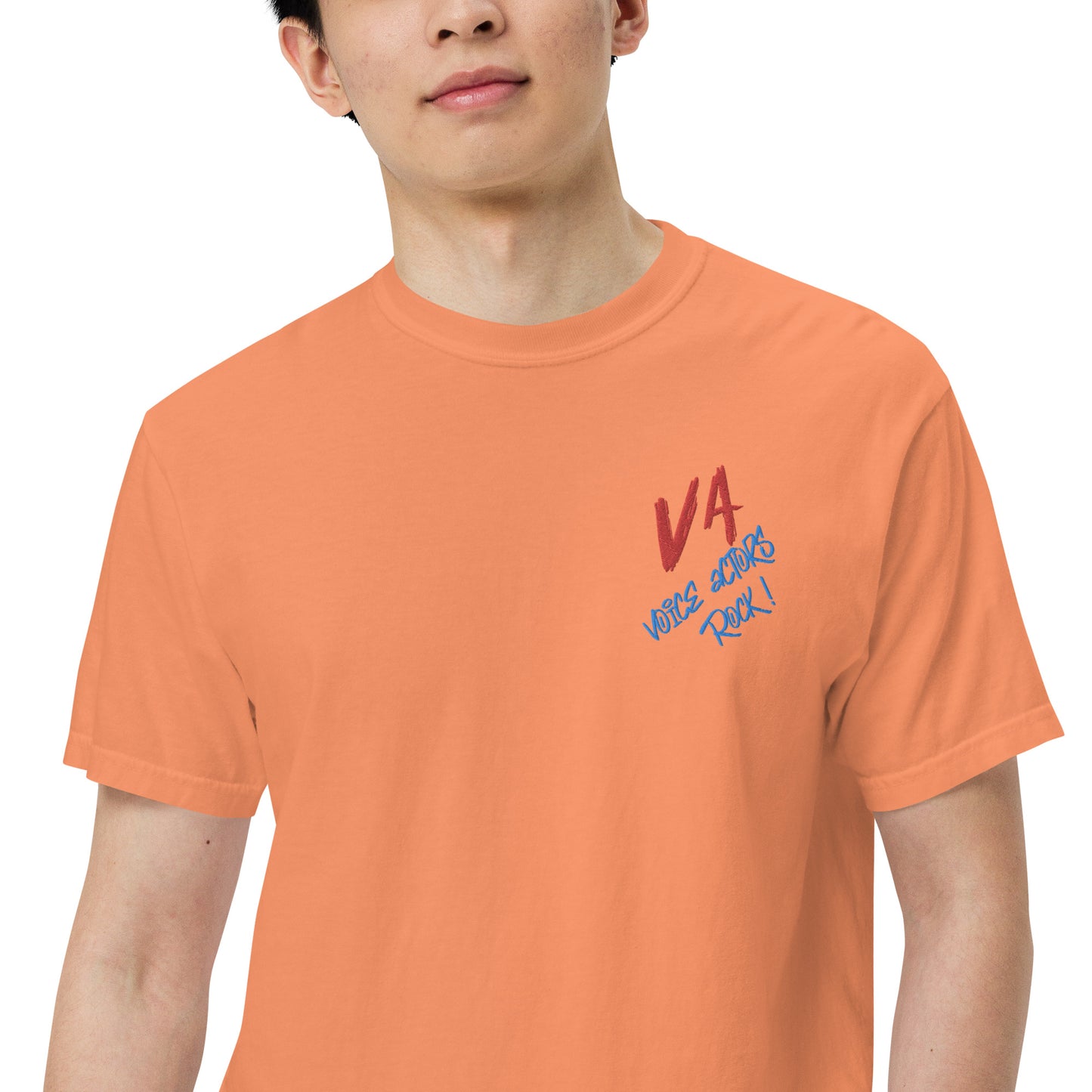 SOTVO Booth Wear: Voice Actor Rocks! Unisex Comfort Wear/Colors Heavyweight T-Shirt