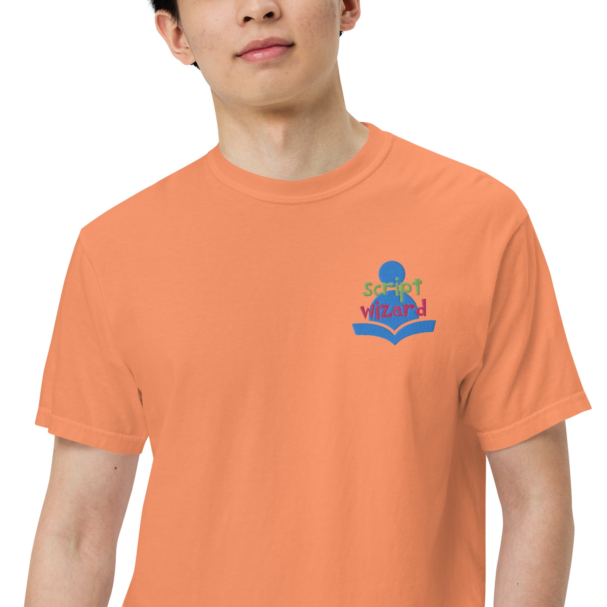 SOTVO Booth Wear: Script Wizard: Unisex Comfort Wear/Colors Heavyweight T-Shirt