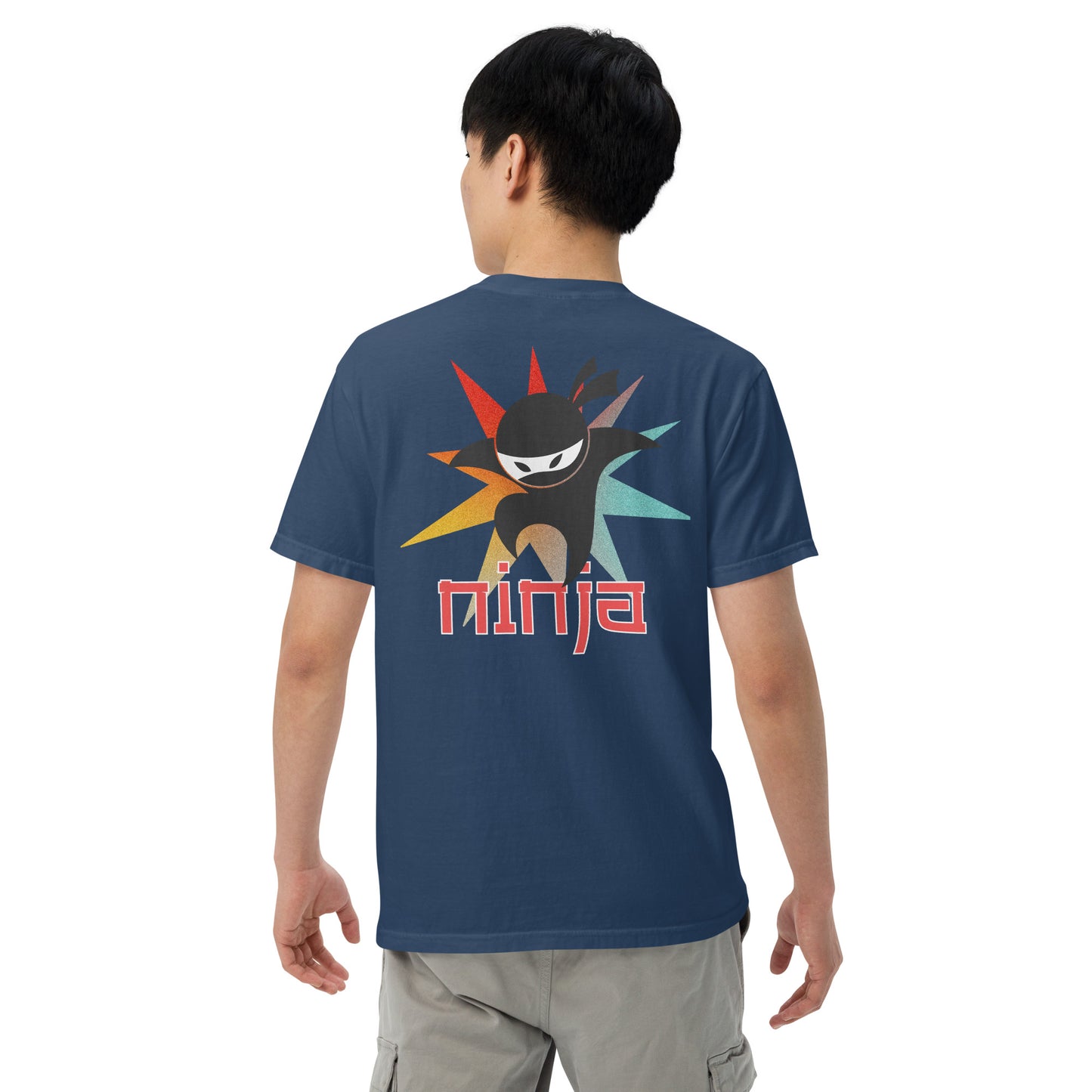 SOTVO Booth Wear: Ninja Warrior: Unisex Comfort Wear/Colors Heavyweight T-Shirt