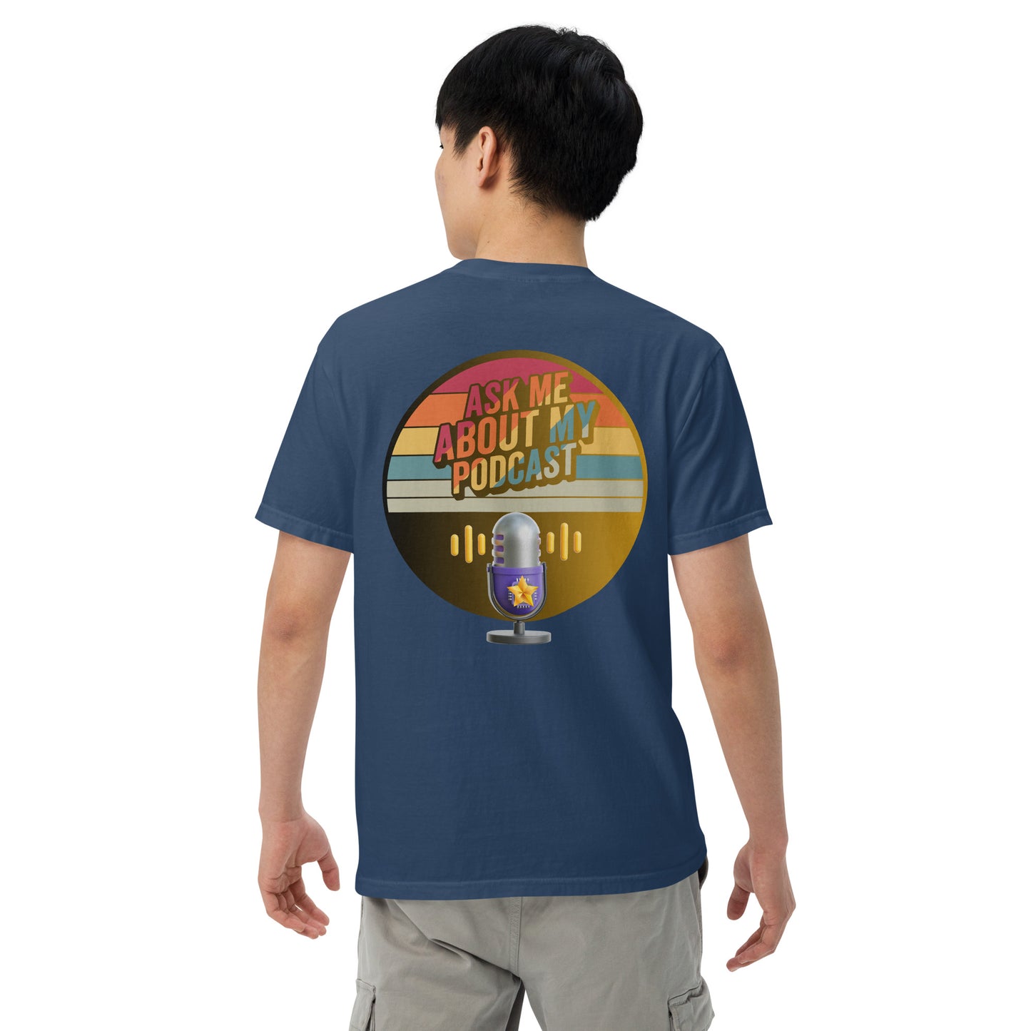 Podcast Show: Unisex Comfort Wear/Colors Heavyweight T-Shirt