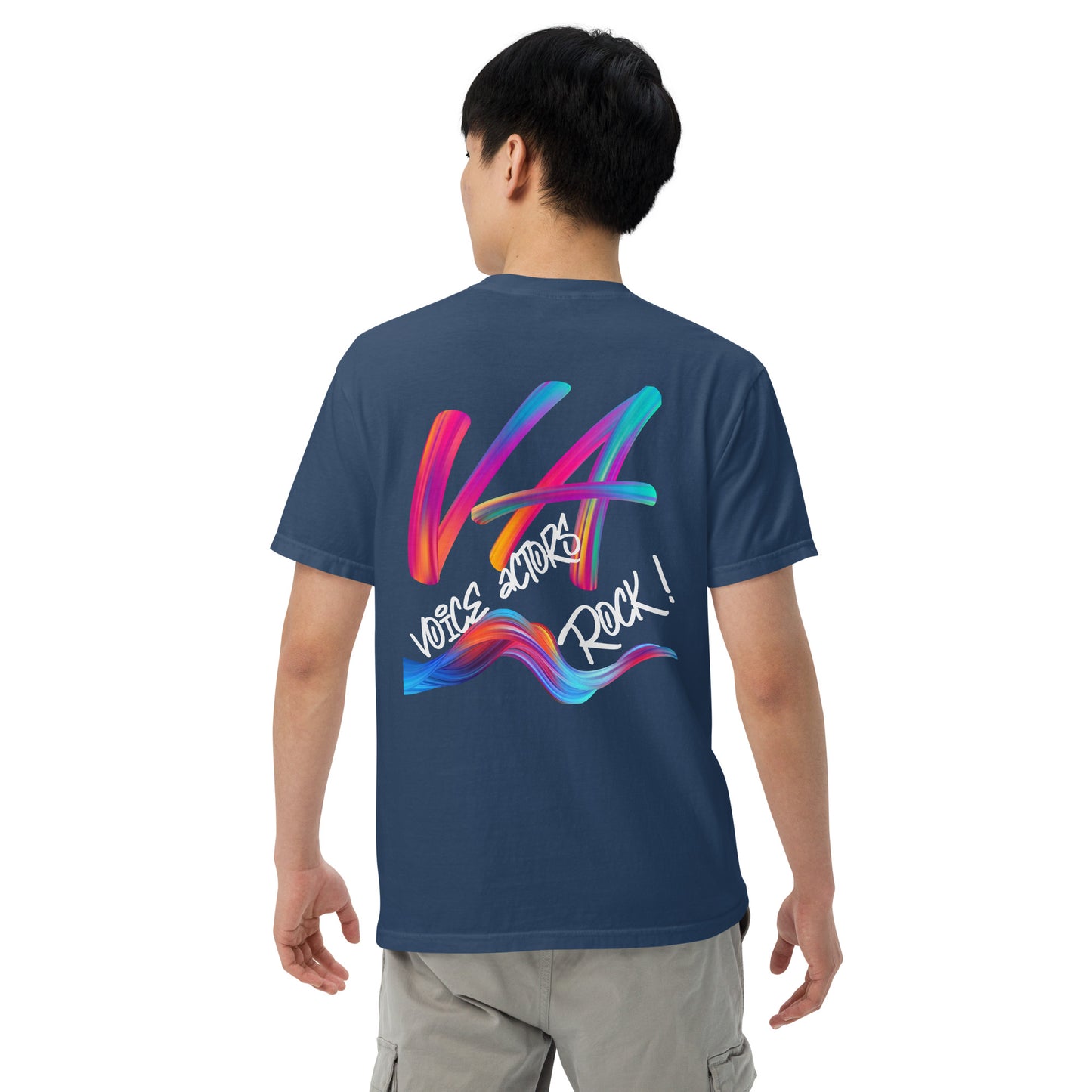 SOTVO Booth Wear: Voice Actor Rocks! Unisex Comfort Wear/Colors Heavyweight T-Shirt