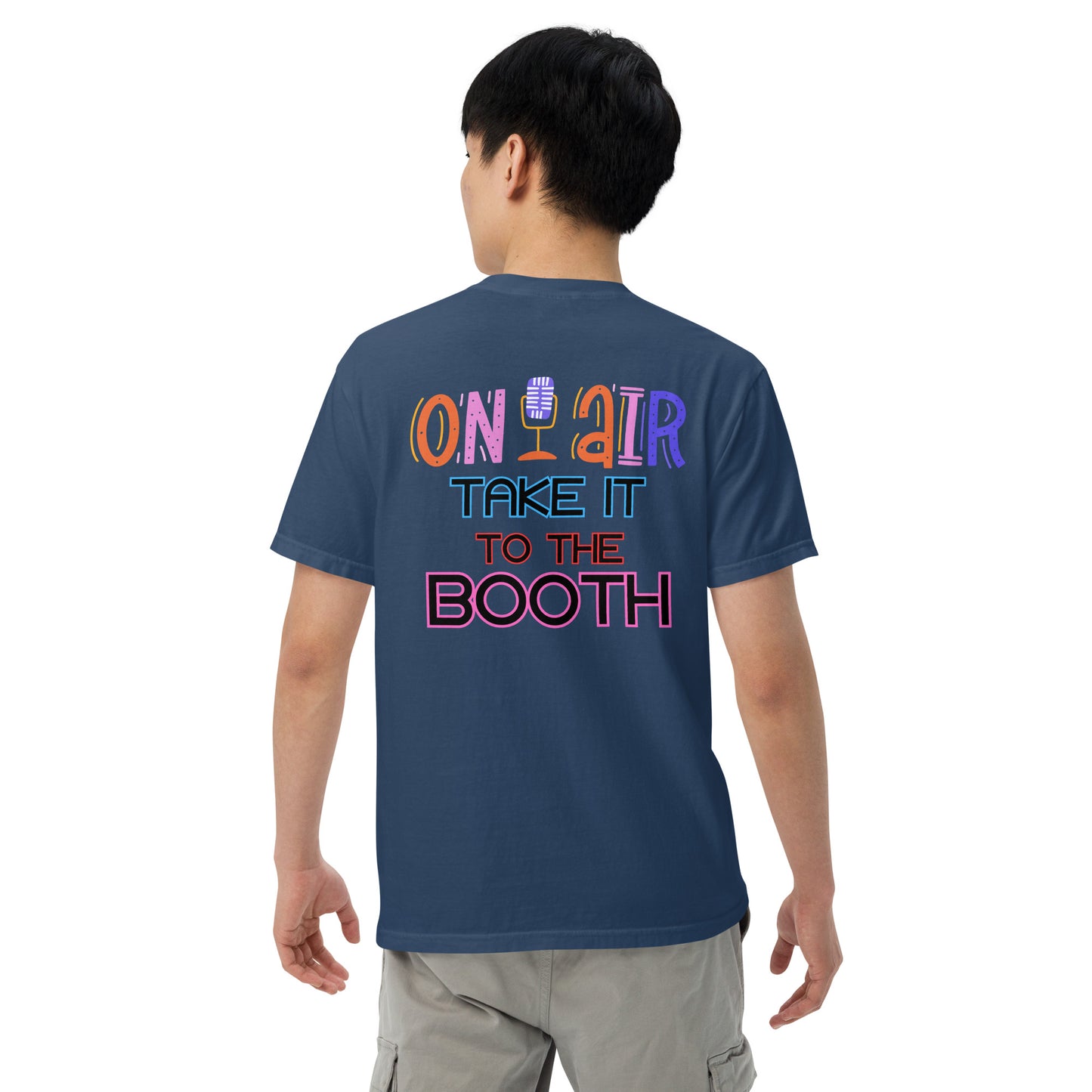 SOTVO Booth Wear: On Air Take It To The Booth: Unisex Comfort Wear/Colors Heavyweight T-Shirt