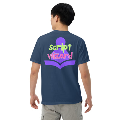 SOTVO Booth Wear: Script Wizard: Unisex Comfort Wear/Colors Heavyweight T-Shirt