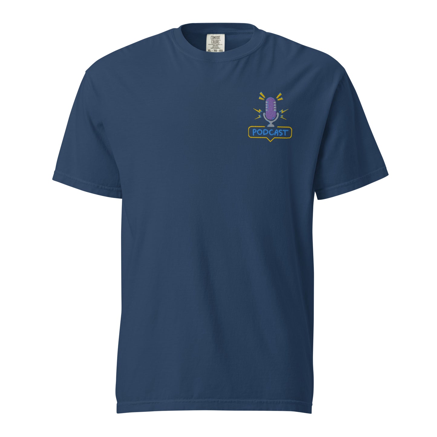 Grandma Is My Name Podcasting Is My Game: Unisex Comfort Wear/Colors Heavyweight T-Shirt